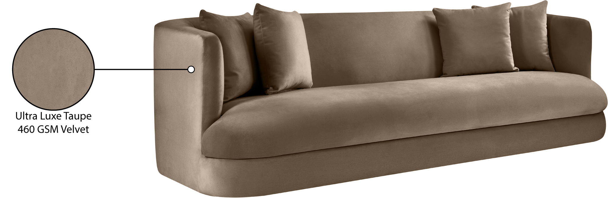 Alder - Velvet Sofa
