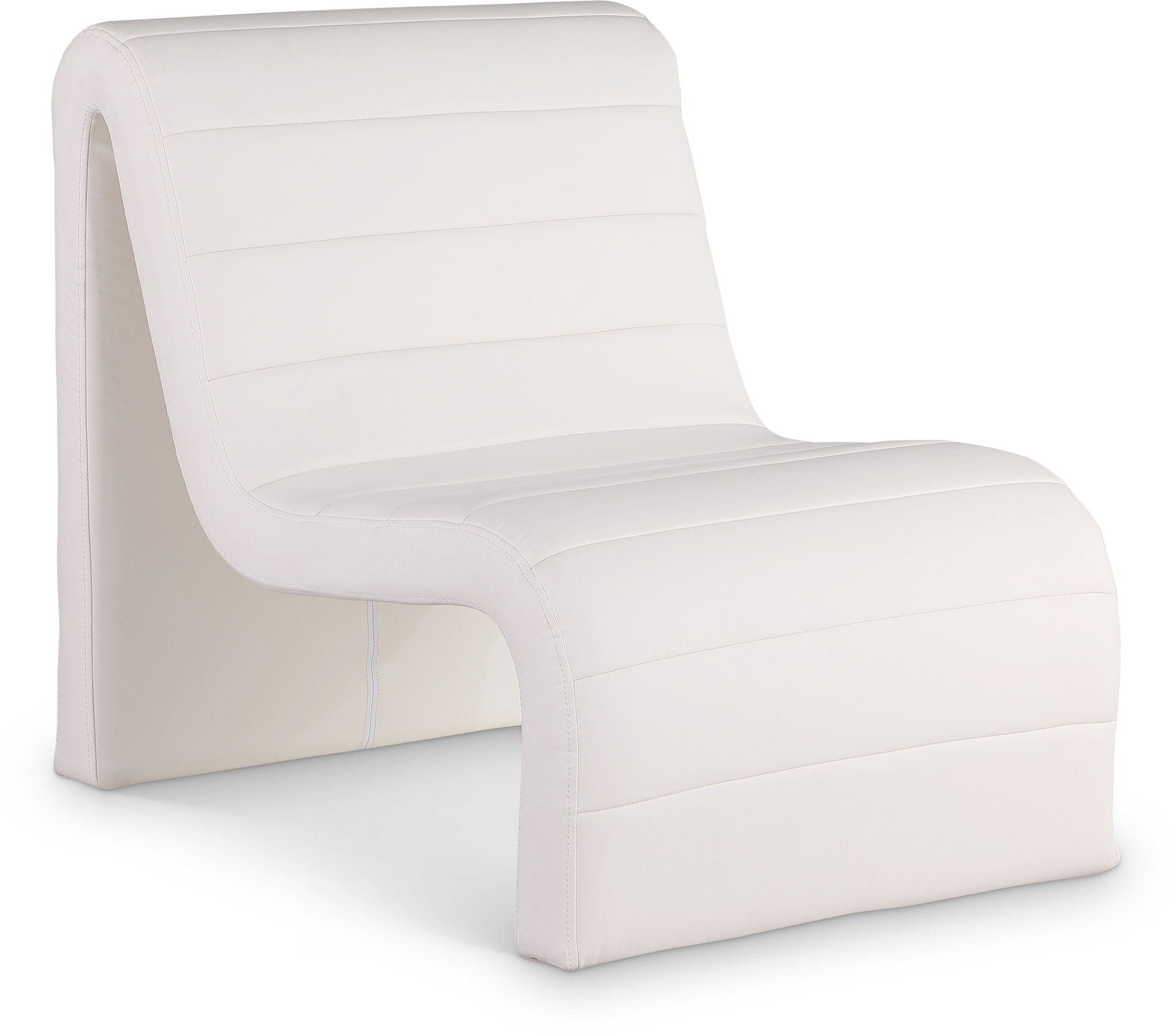 Ivy - Faux Leather Accent Chair