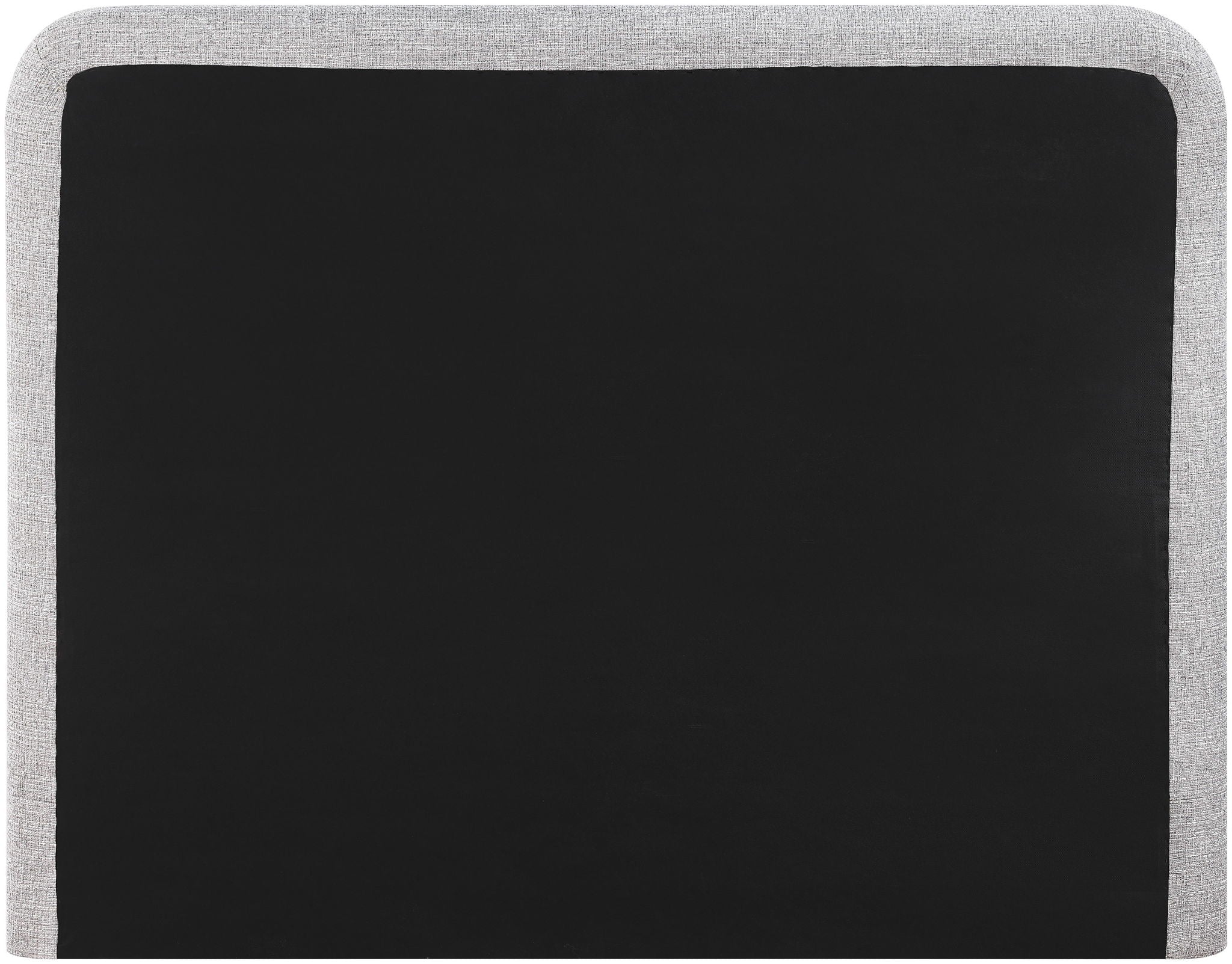 Fira - Linen Textured Fabric Upholstered Bed