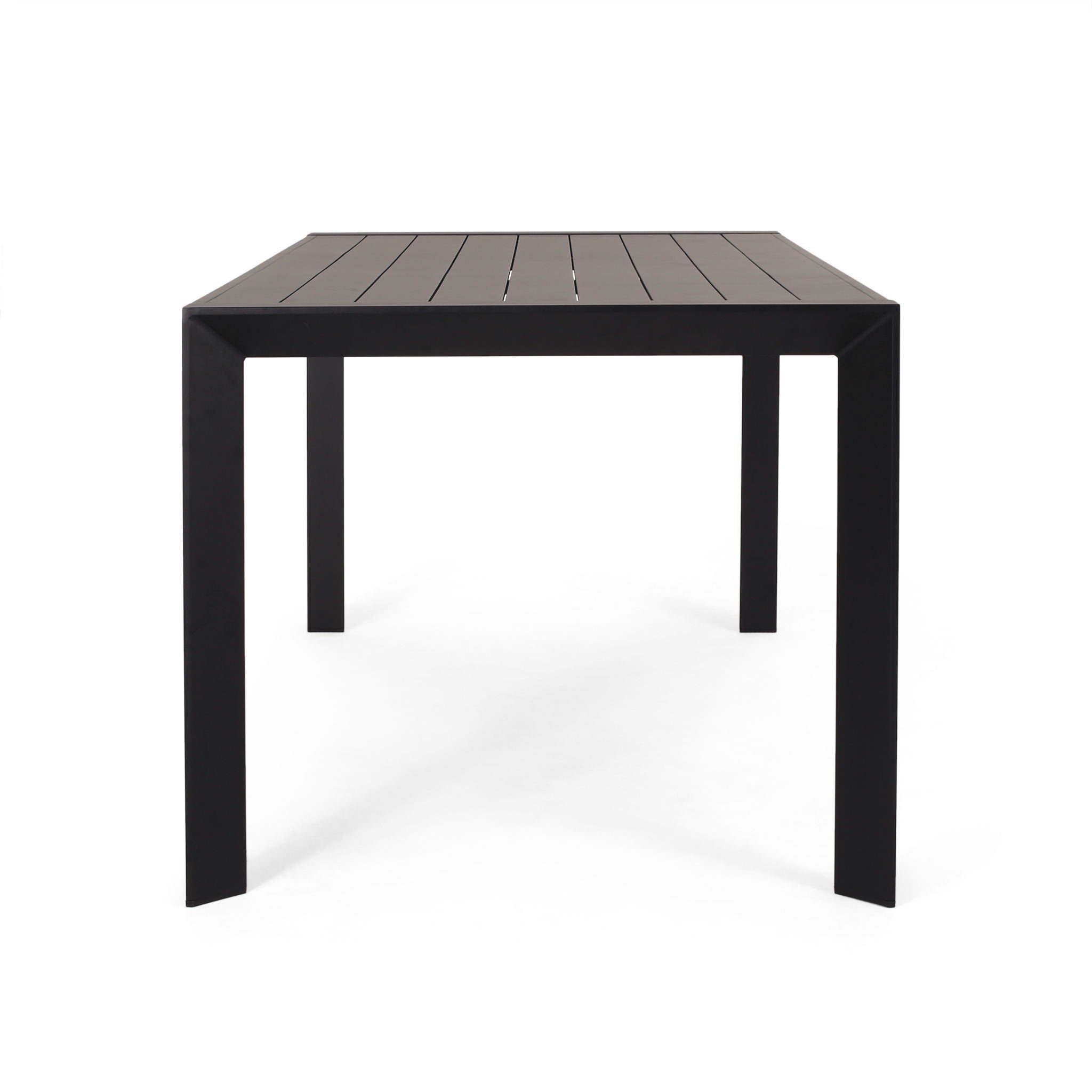 7 Piece Dining Set With Stackable Chairs