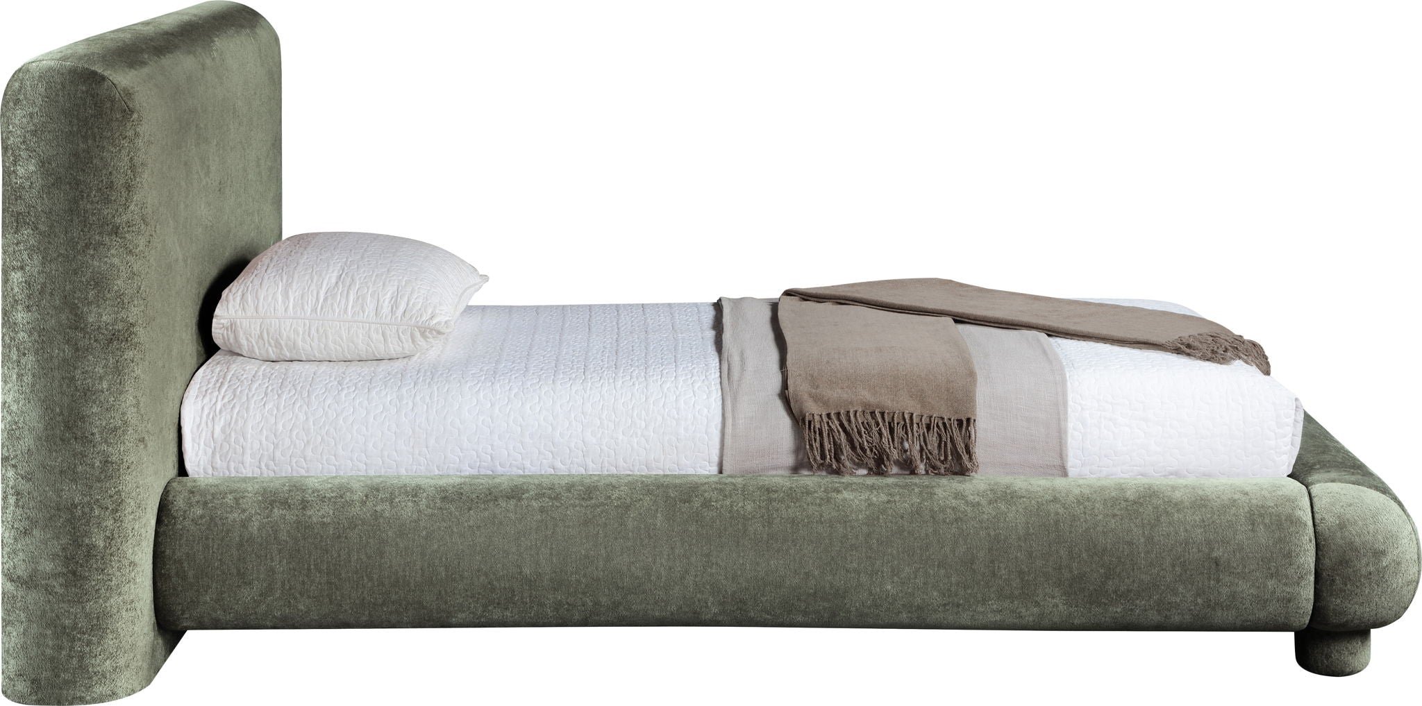 Blair - Chenille Upholstered Bed