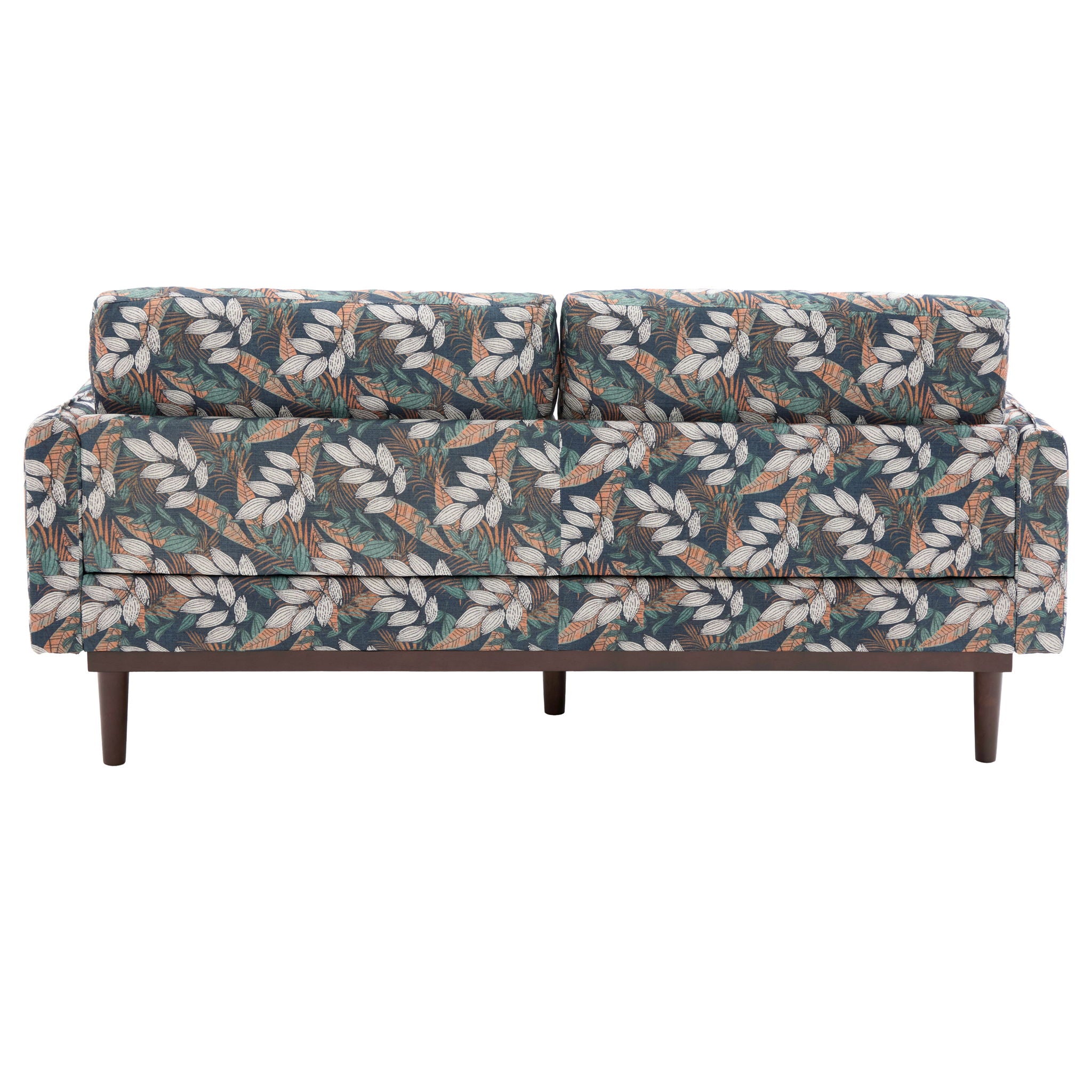 2 Seater Loveseat Sofa With Spacious Seating Area