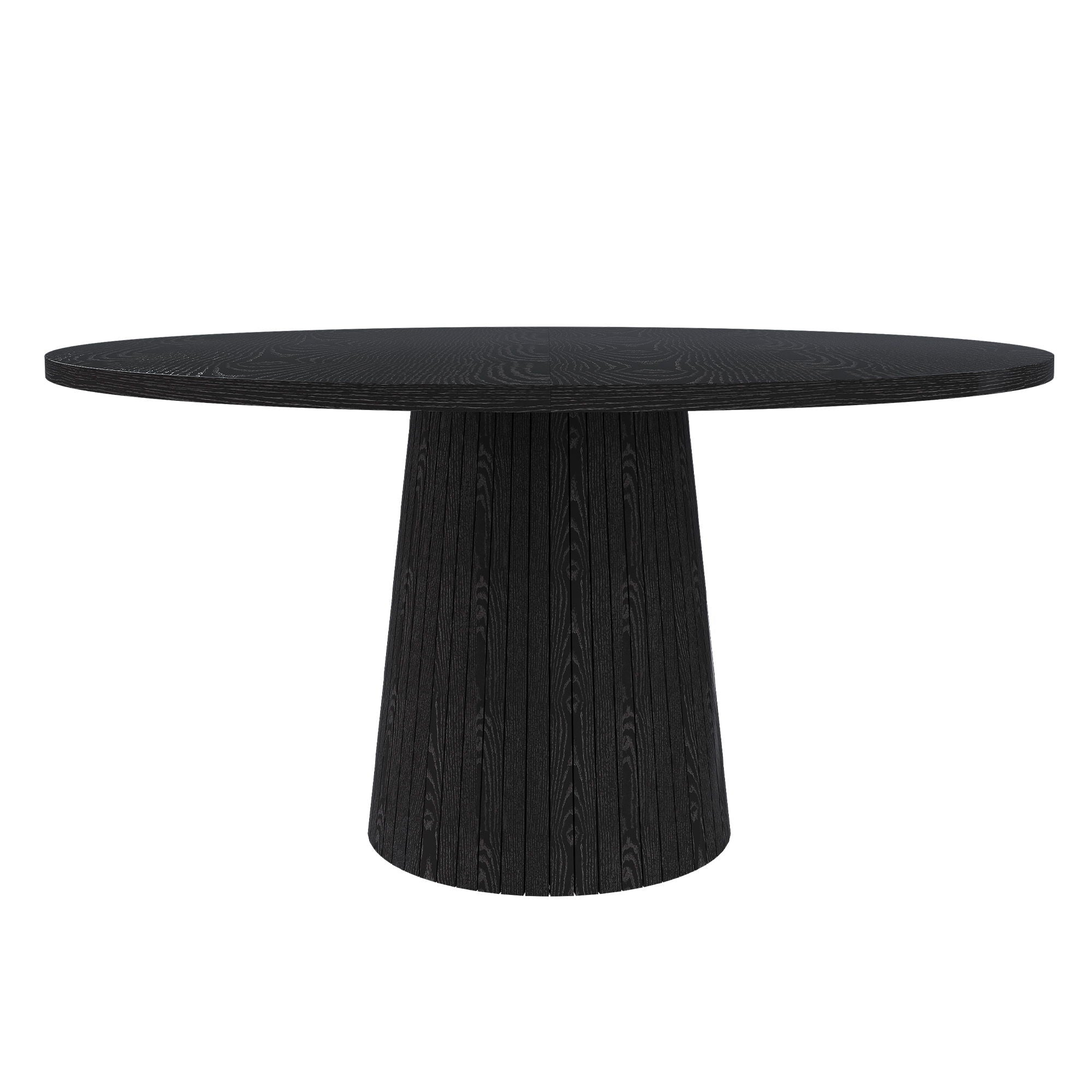 Round Dining Table With Strip Base