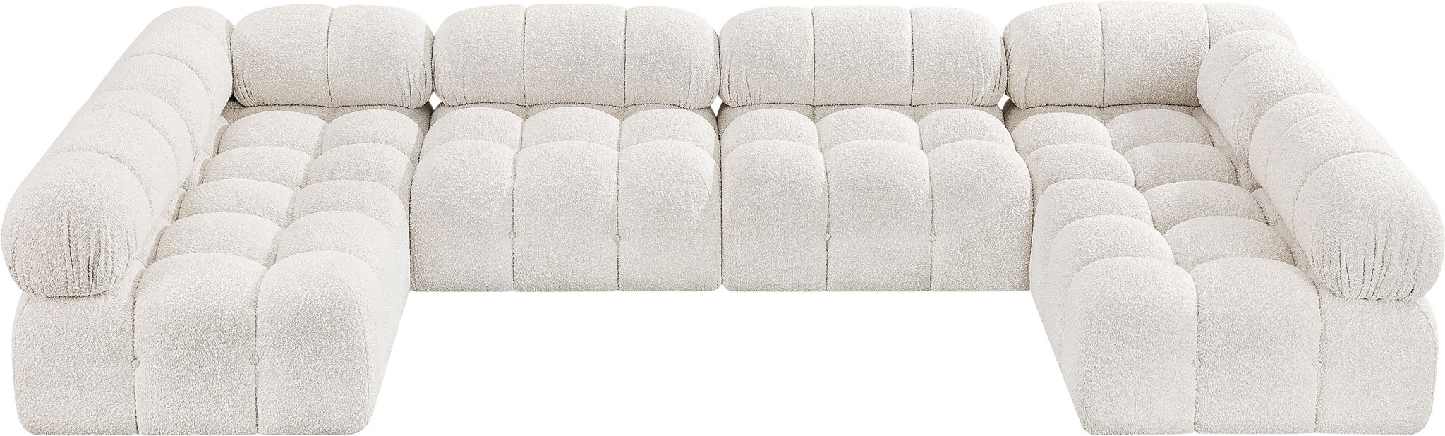 Ames - 6 Piece Fabric Modular Sectional