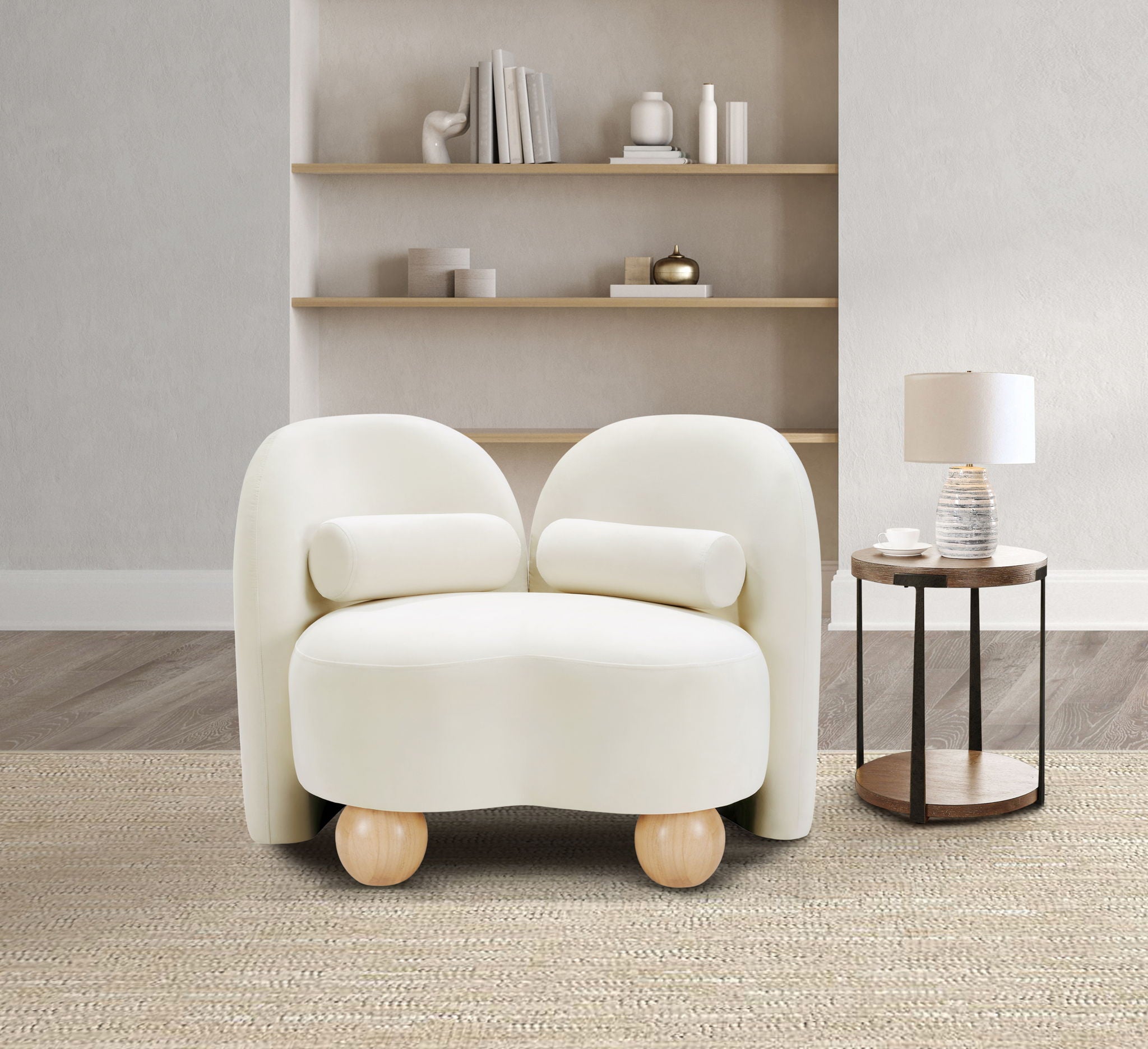 Daphne - Velvet Chair