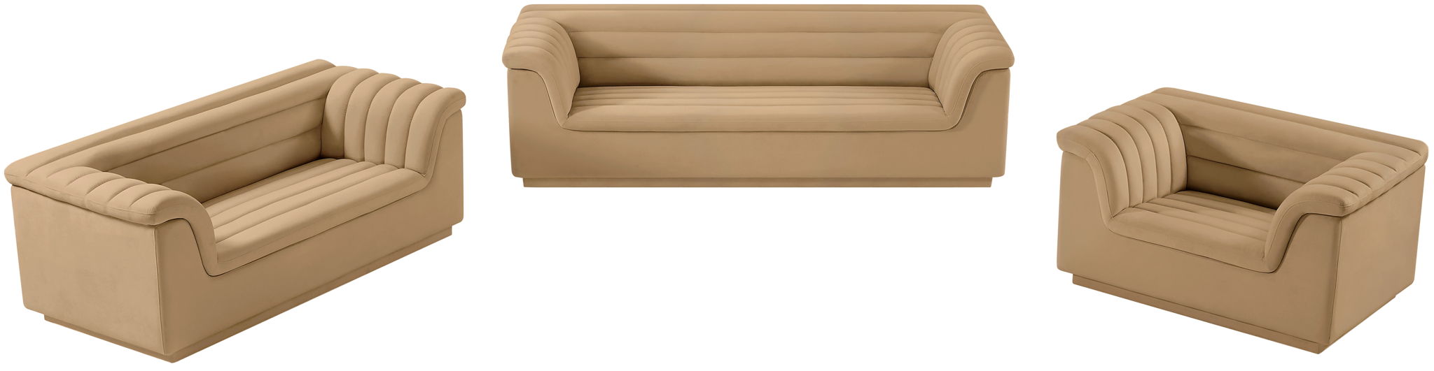 Cascade - Velvet Sofa