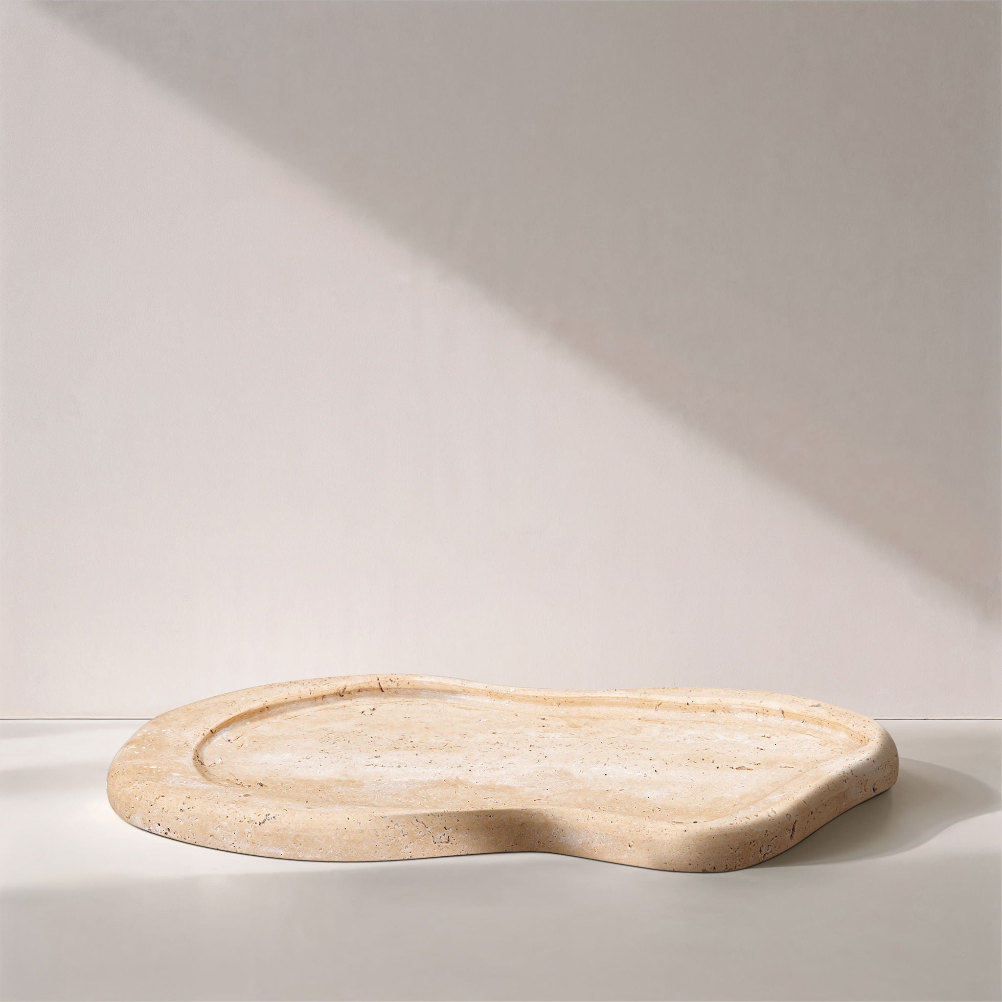 Arezzo - Travertine Tray - Natural
