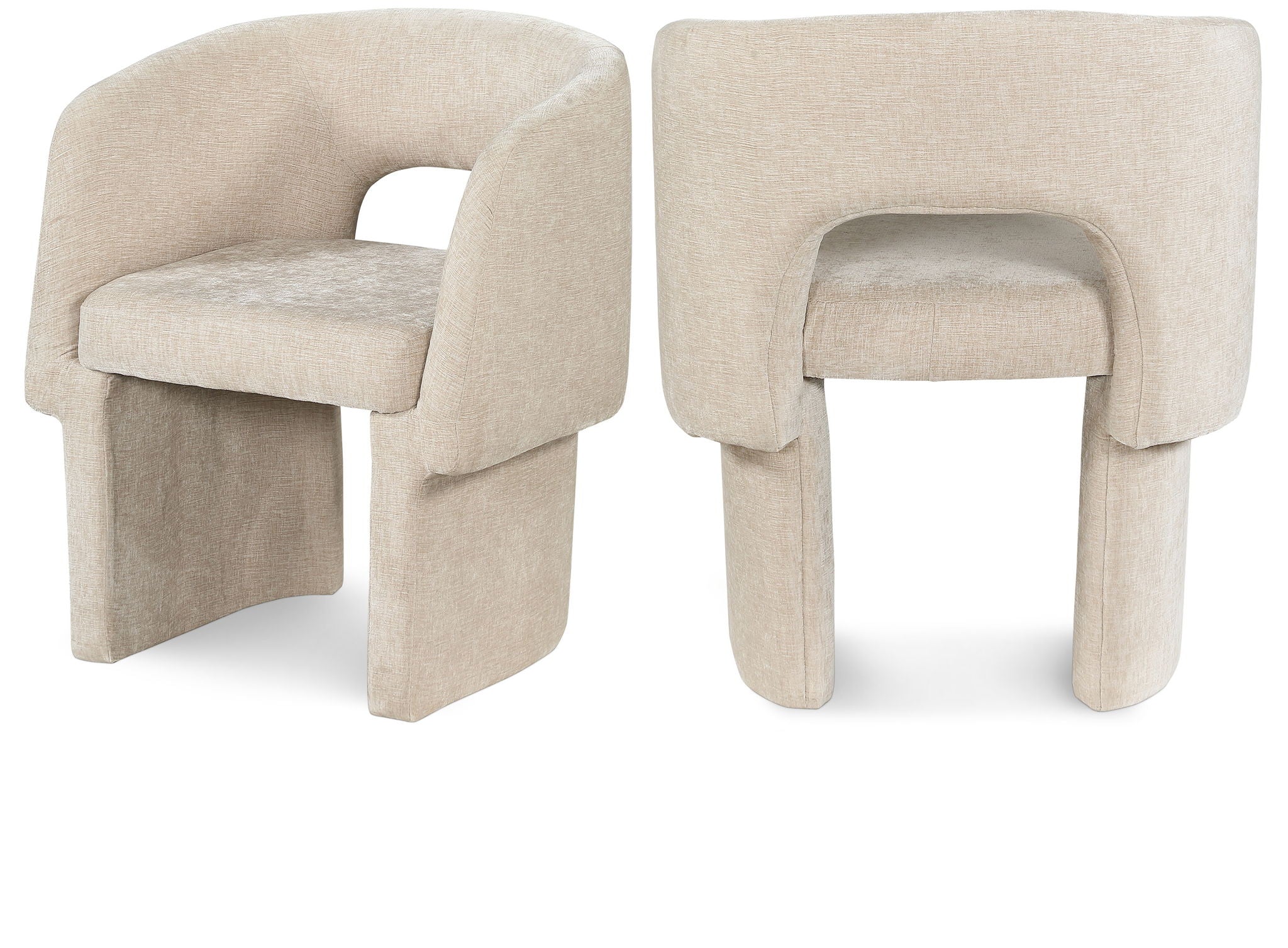Emmet - Chenille Dining Chair / Accent Chair