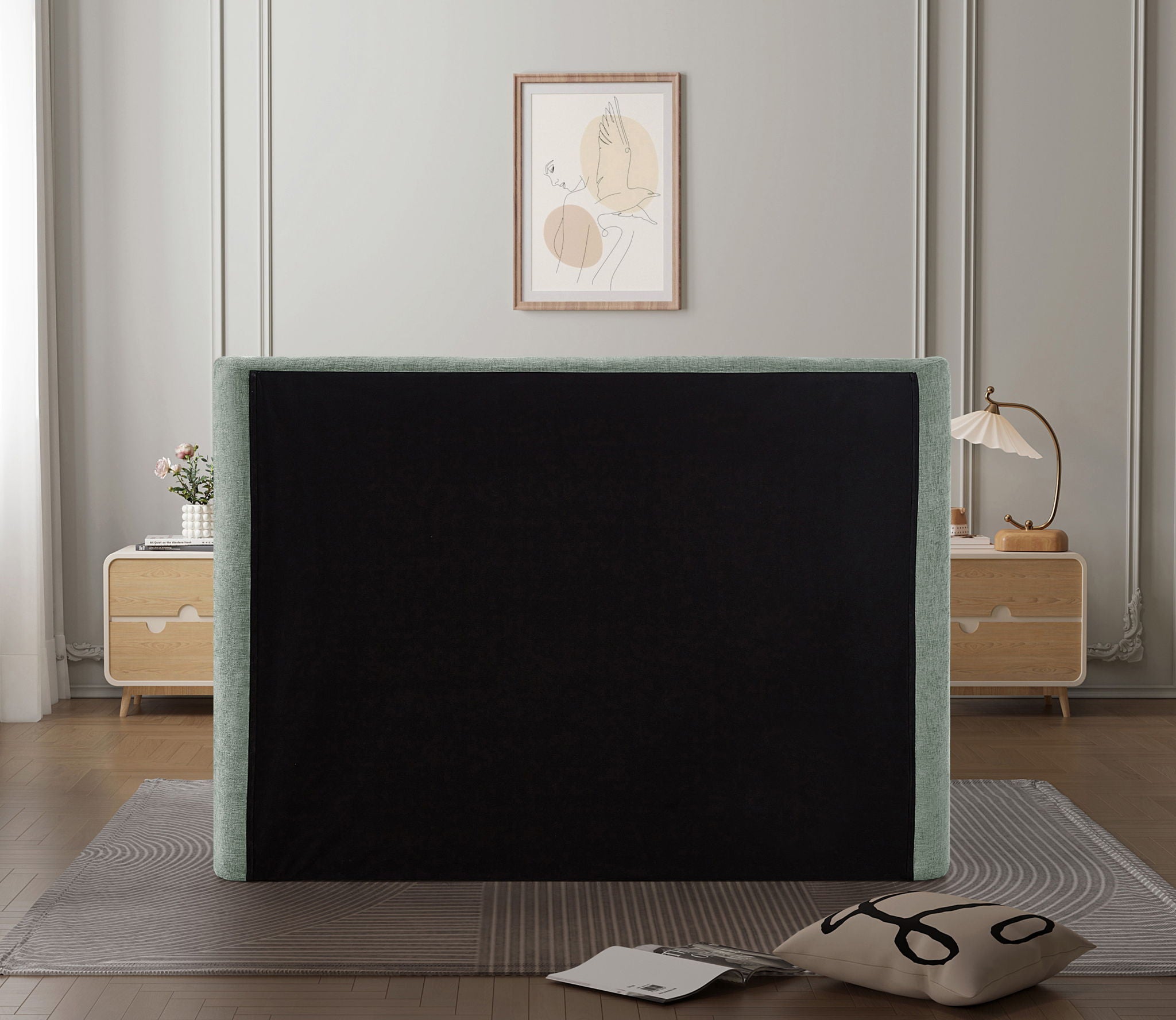 Penny - Chenille Fabric Bed