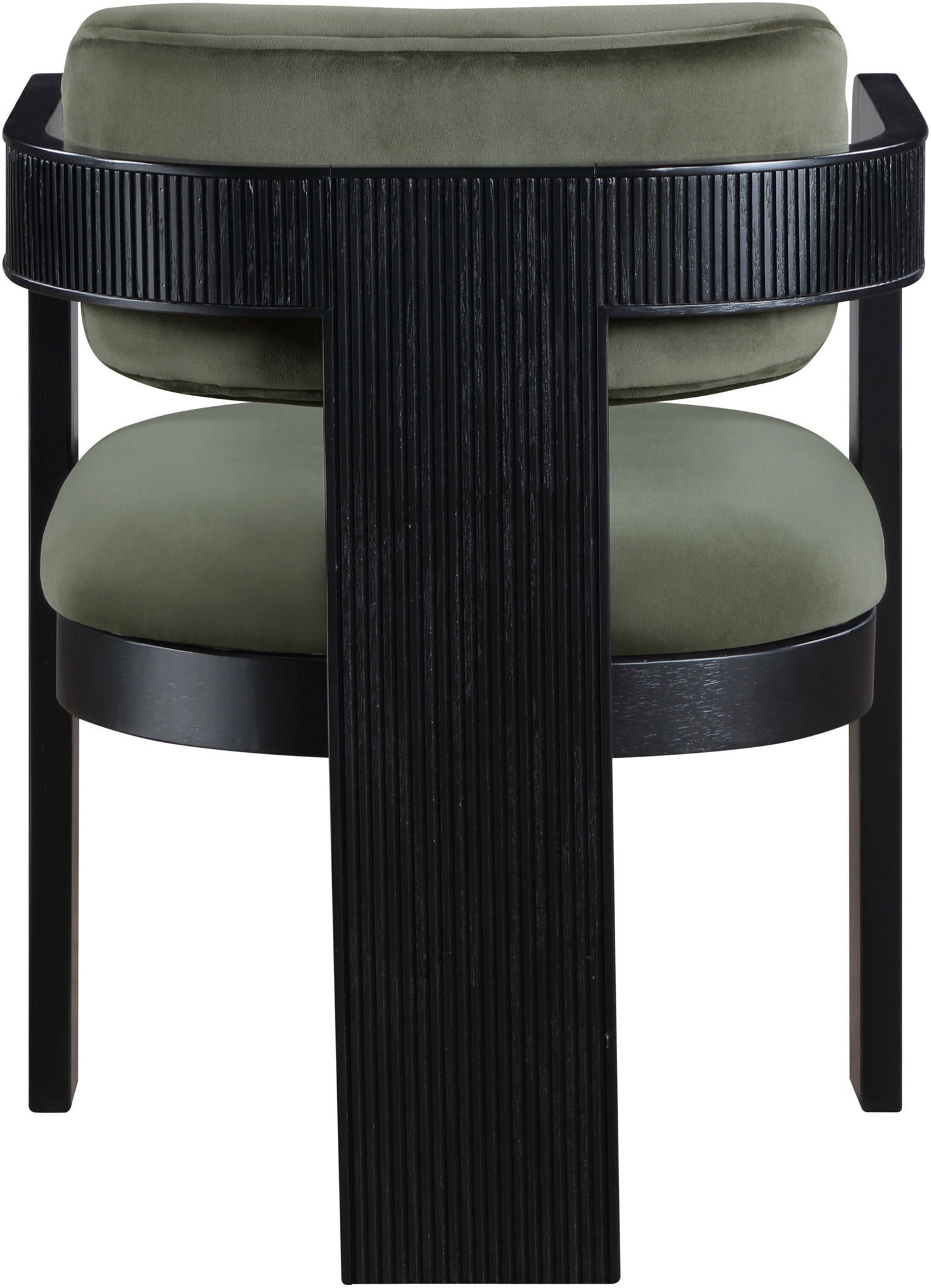 Sacha - Velvet Dining Chair With Black Base (Set of 2)