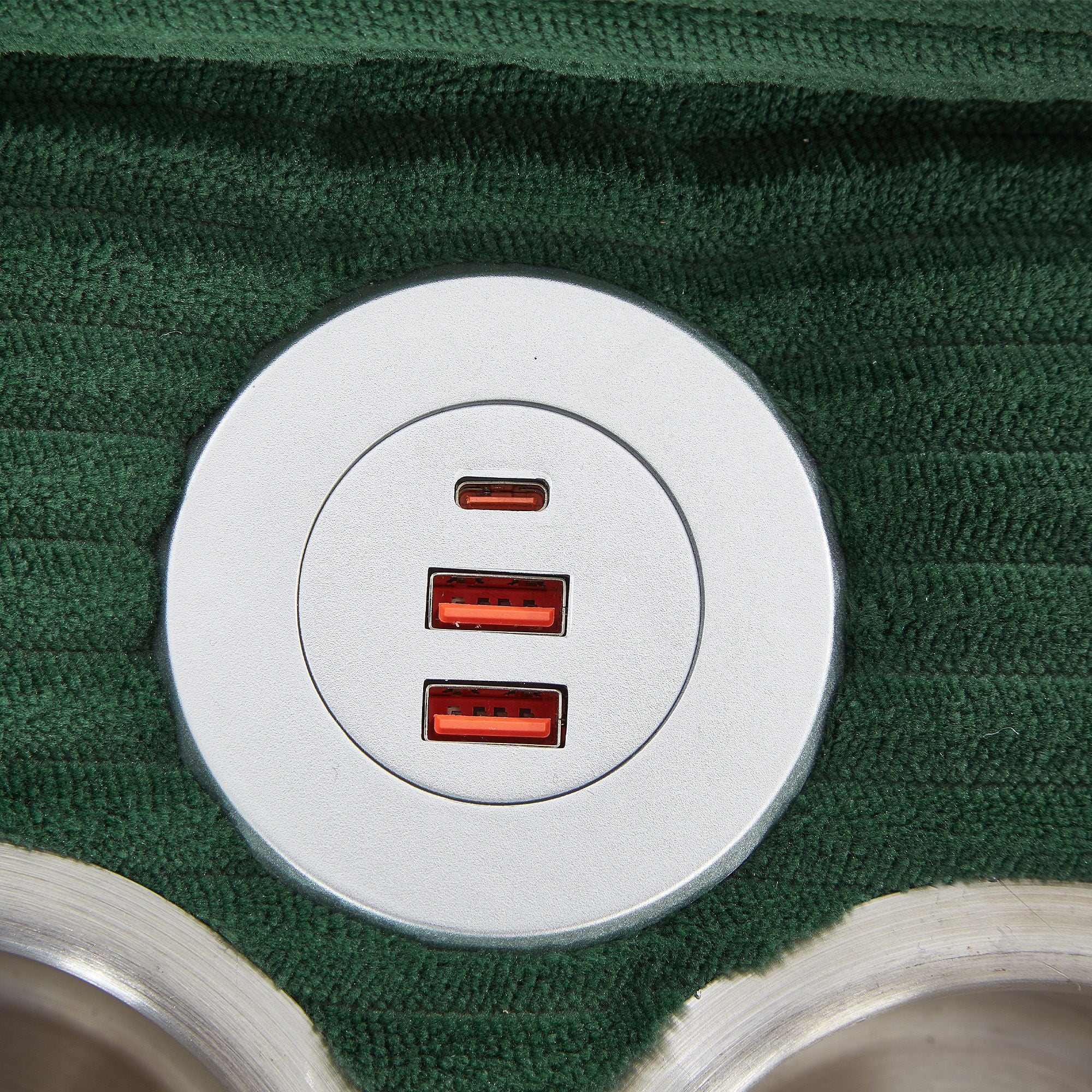 Modern U-Shaped Sectional Sofa With Storage Ottomans