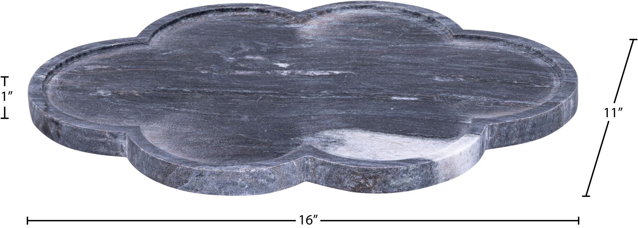 Rimini - Marble Clover Shaped Tray