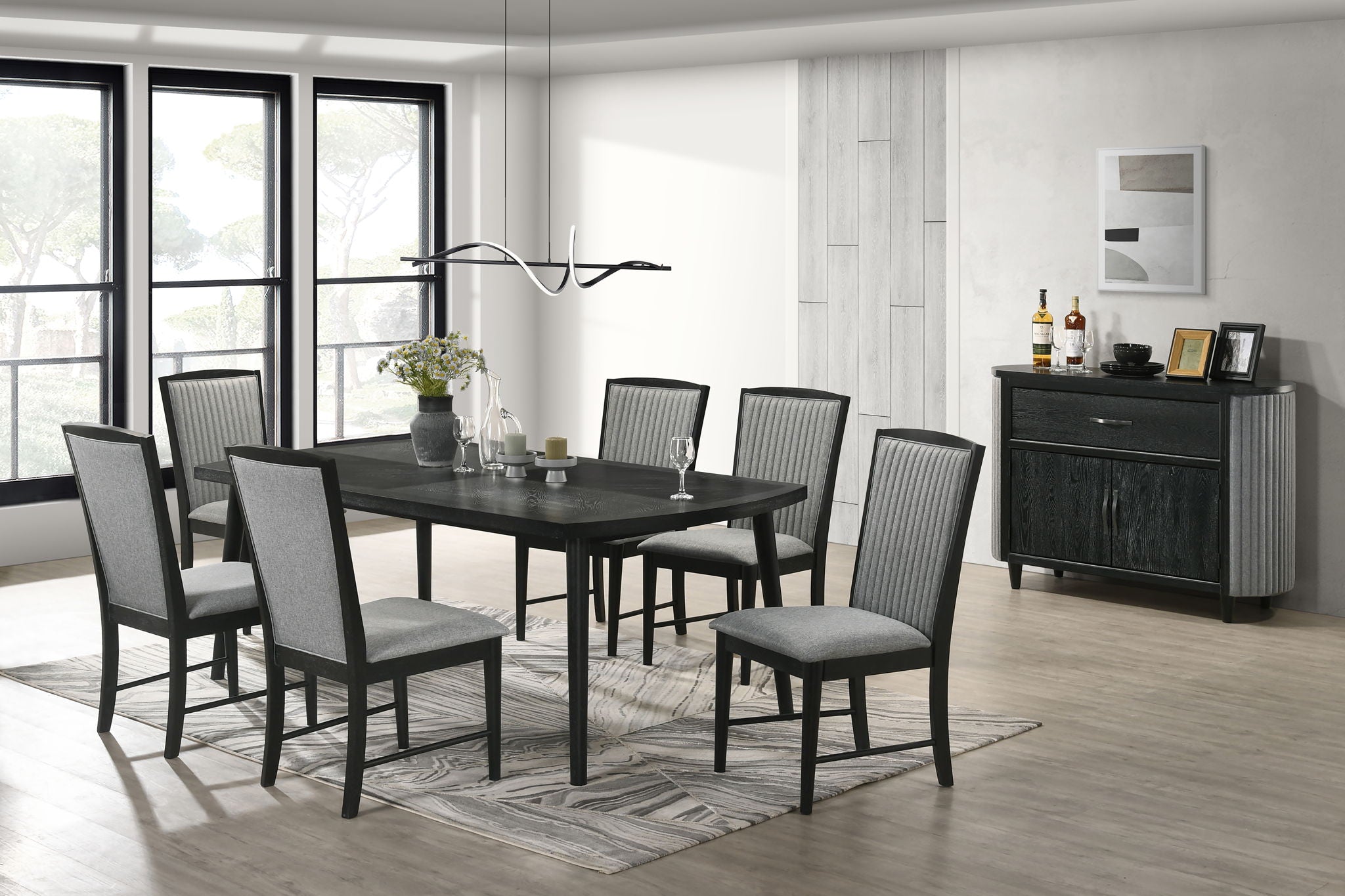 Skyline - Rectangle Dining Table Set