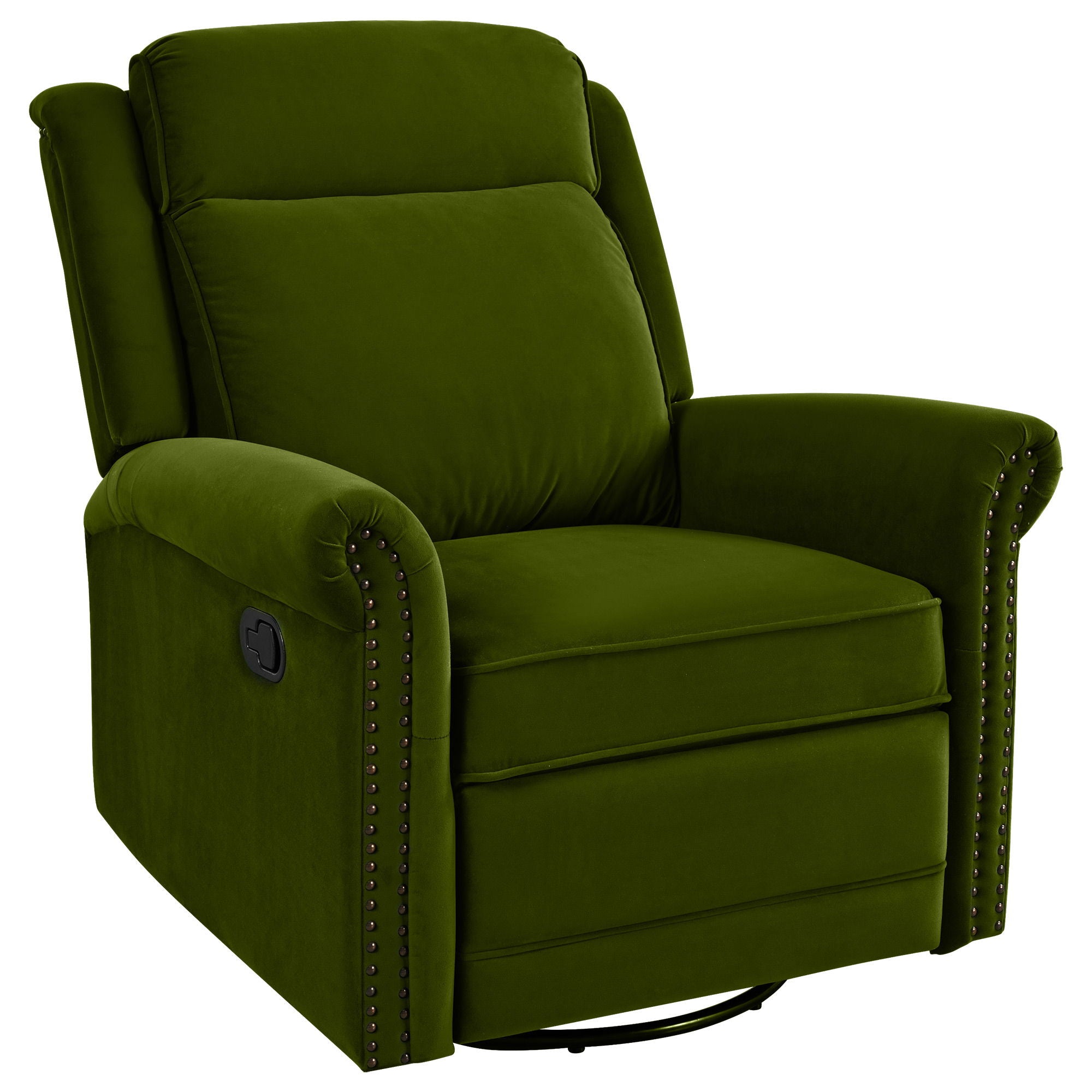 360 Degrees Swivel Recliner Manual Rocking Recliner Home With Adjustable Backrest