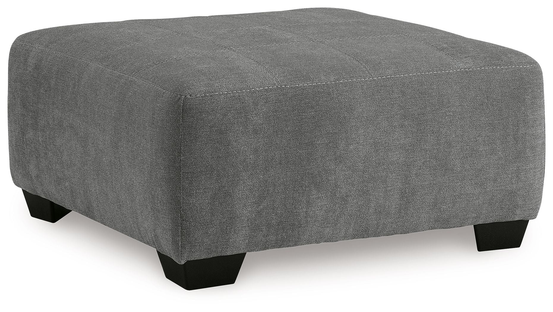 Birkdale Court - Oversized Accent Ottoman - Gray