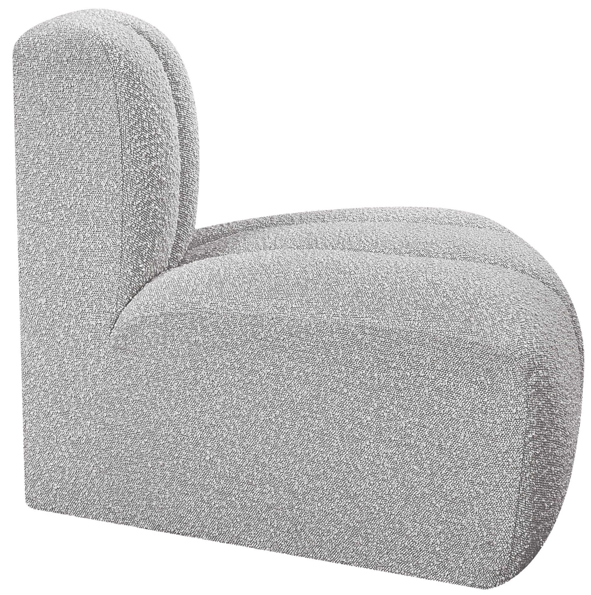 Arc - Boucle Fabric Reverse Corner