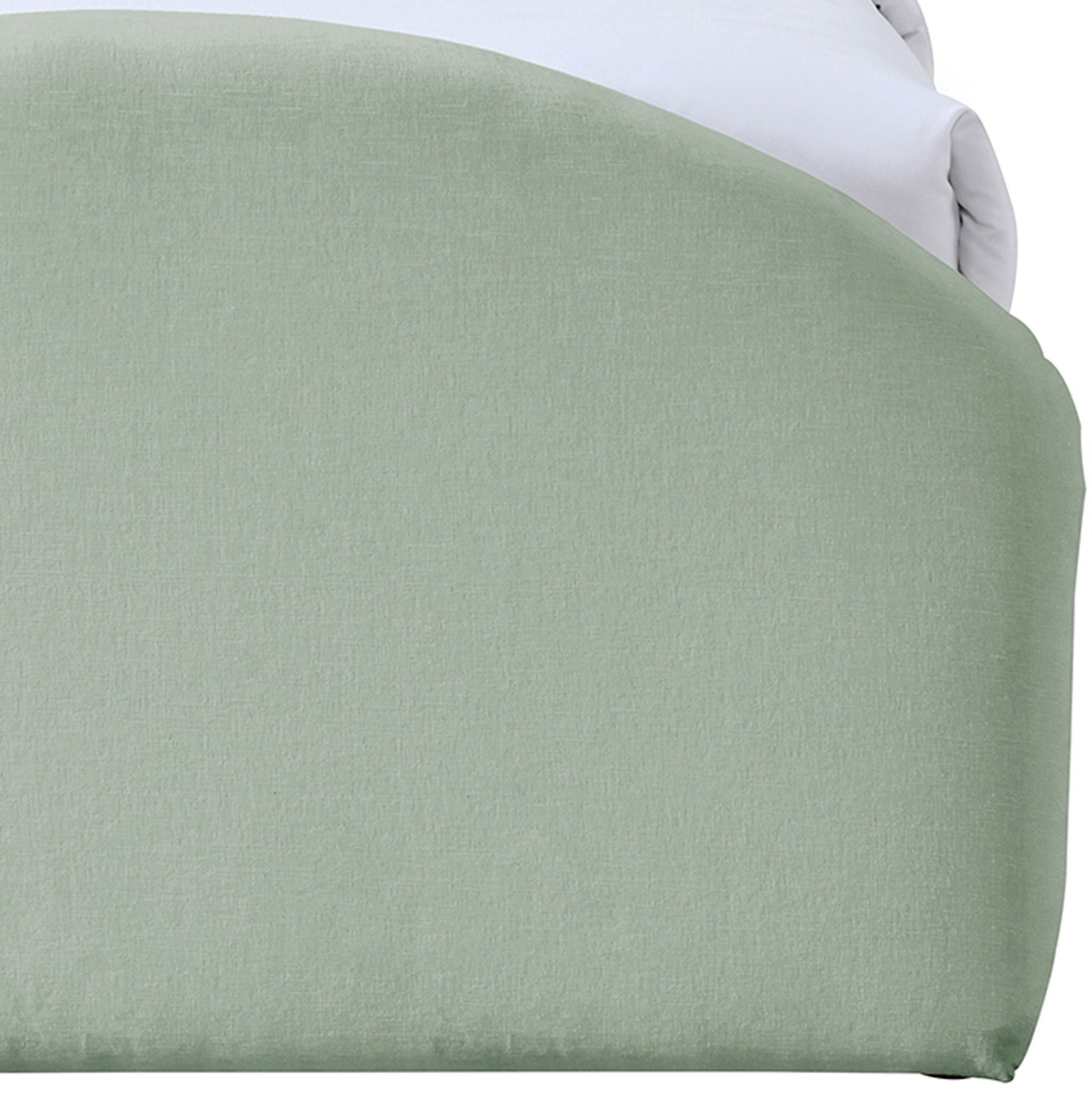 Andaz - Chenille Fabric Upholstered Trundle Bed