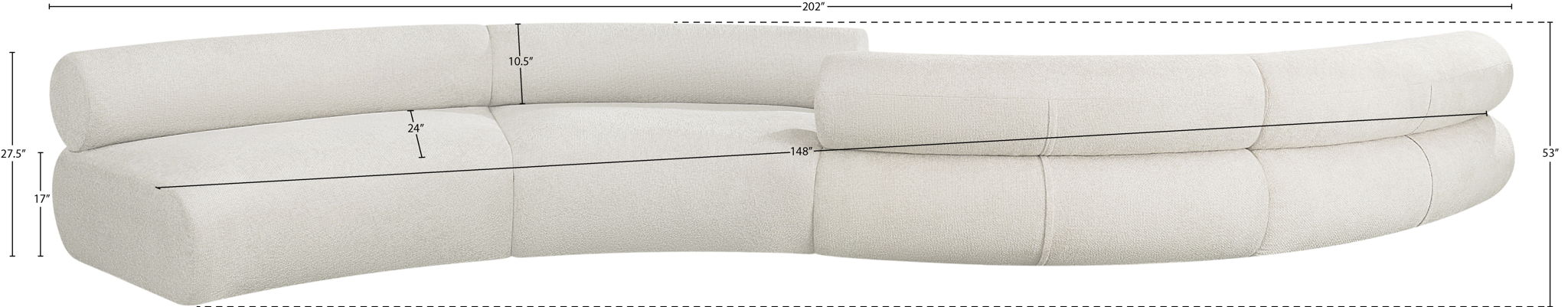 Bale - 4 Piece Modular Sofa