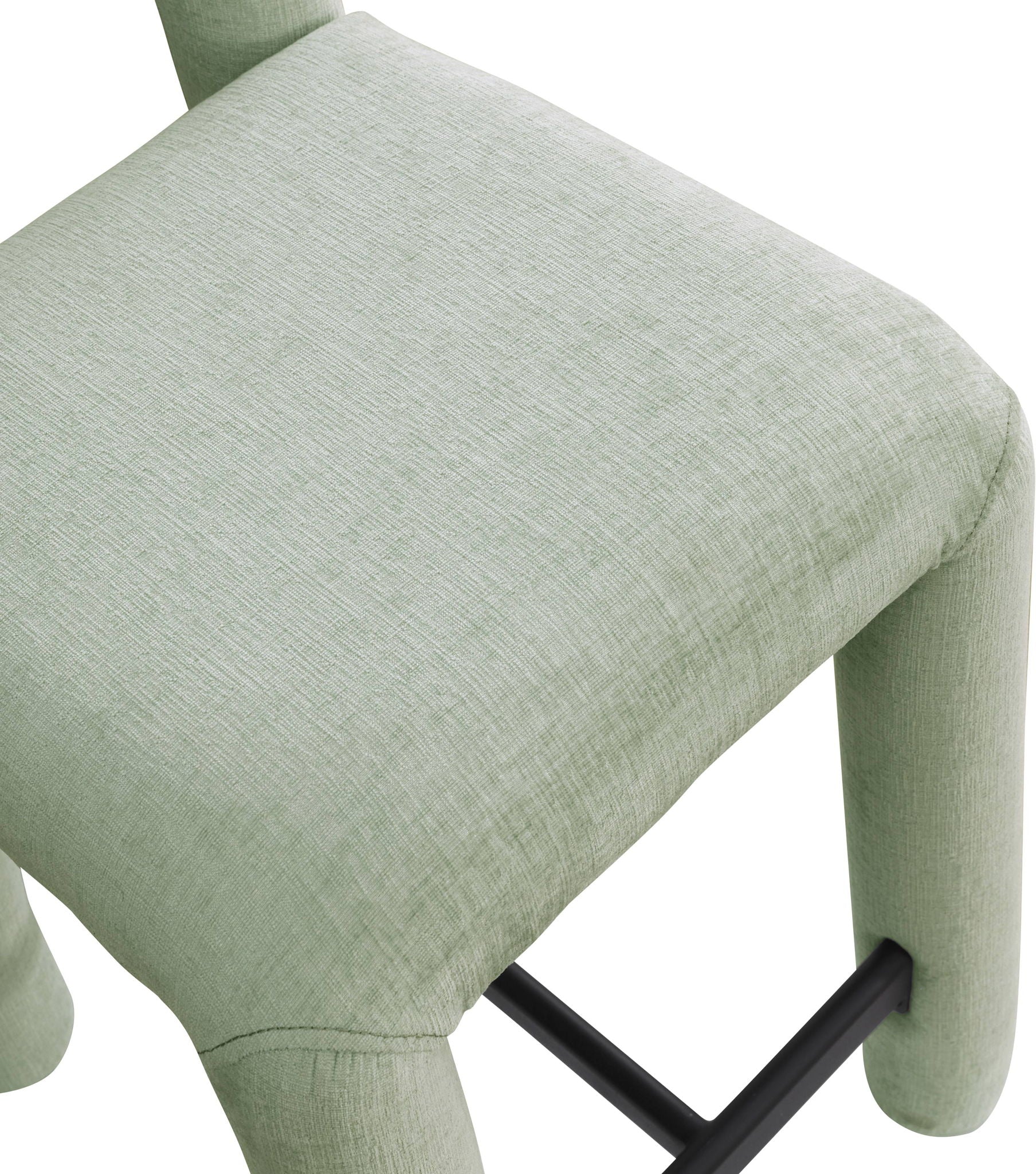 Amari - Chenille Fabric Stool