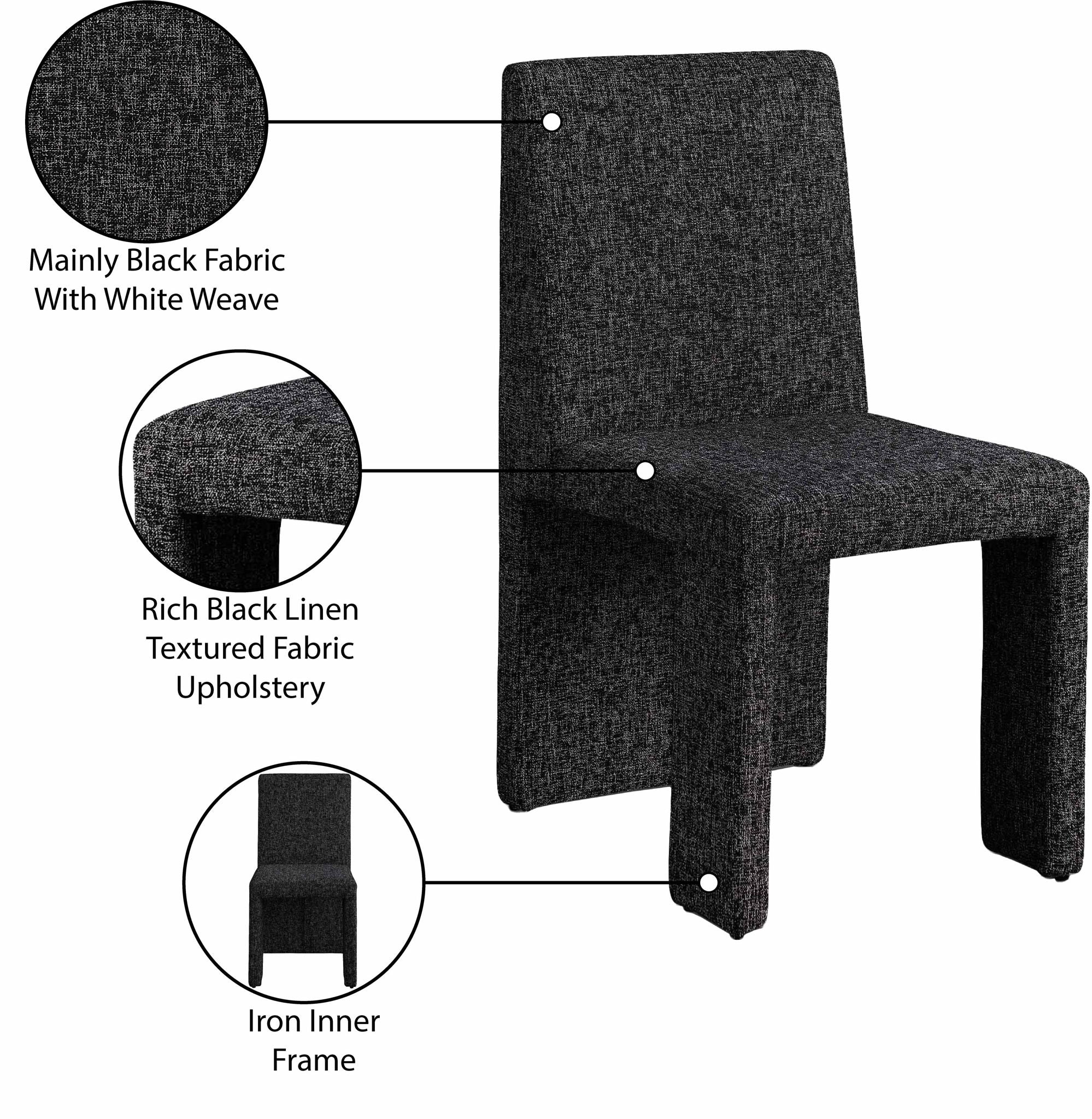 Benson - linen Dining Chair (Set of 2)
