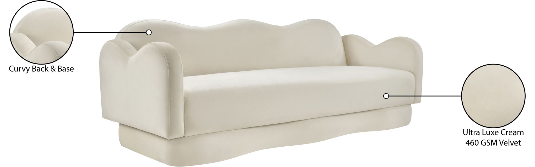 Bloom - Velvet Sofa