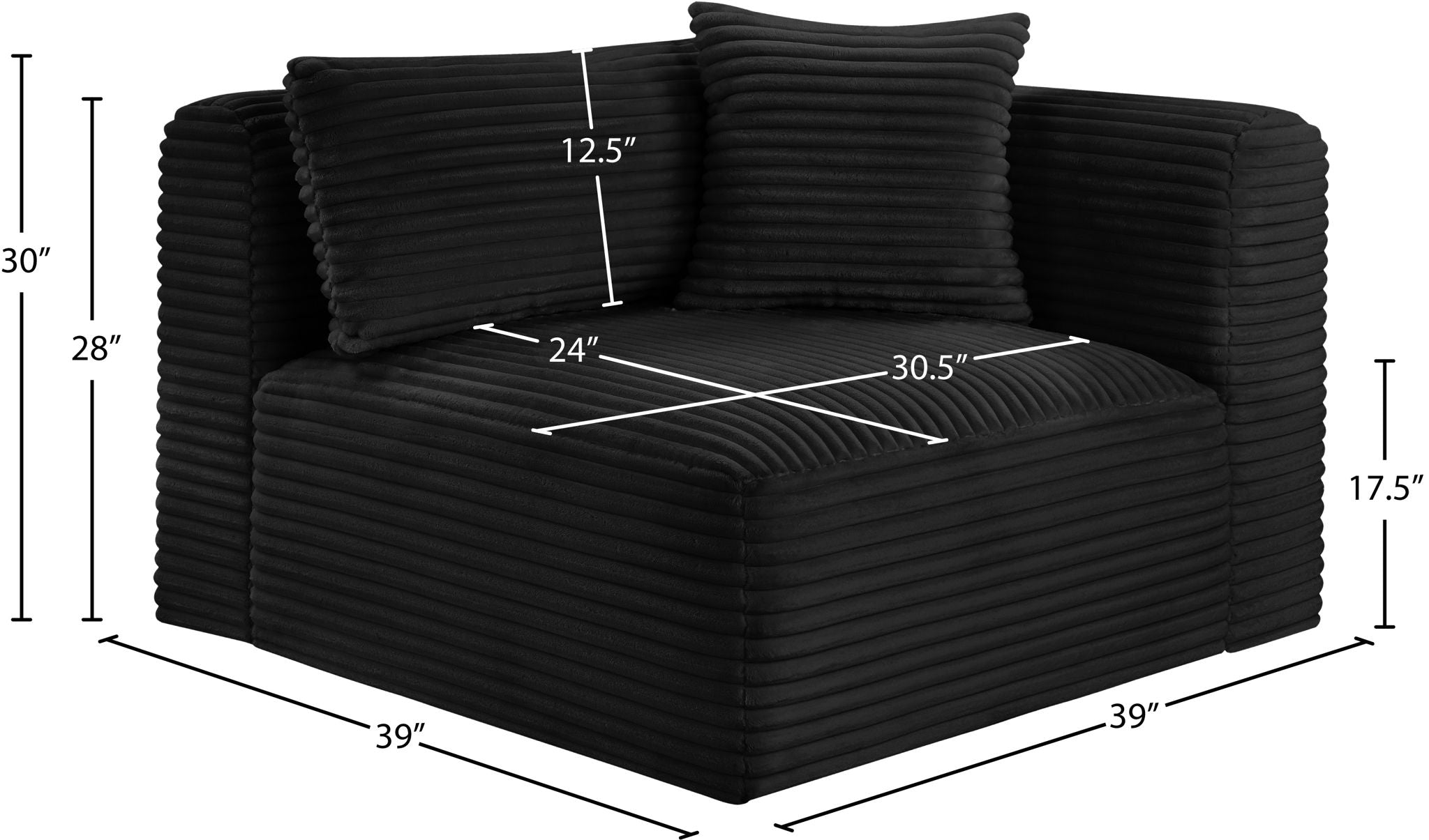 Shaggy - Corner Chair
