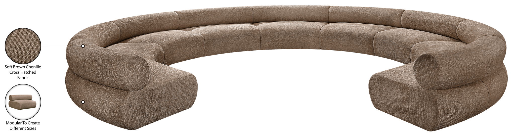 Bale - 9 Piece Modular Sofa