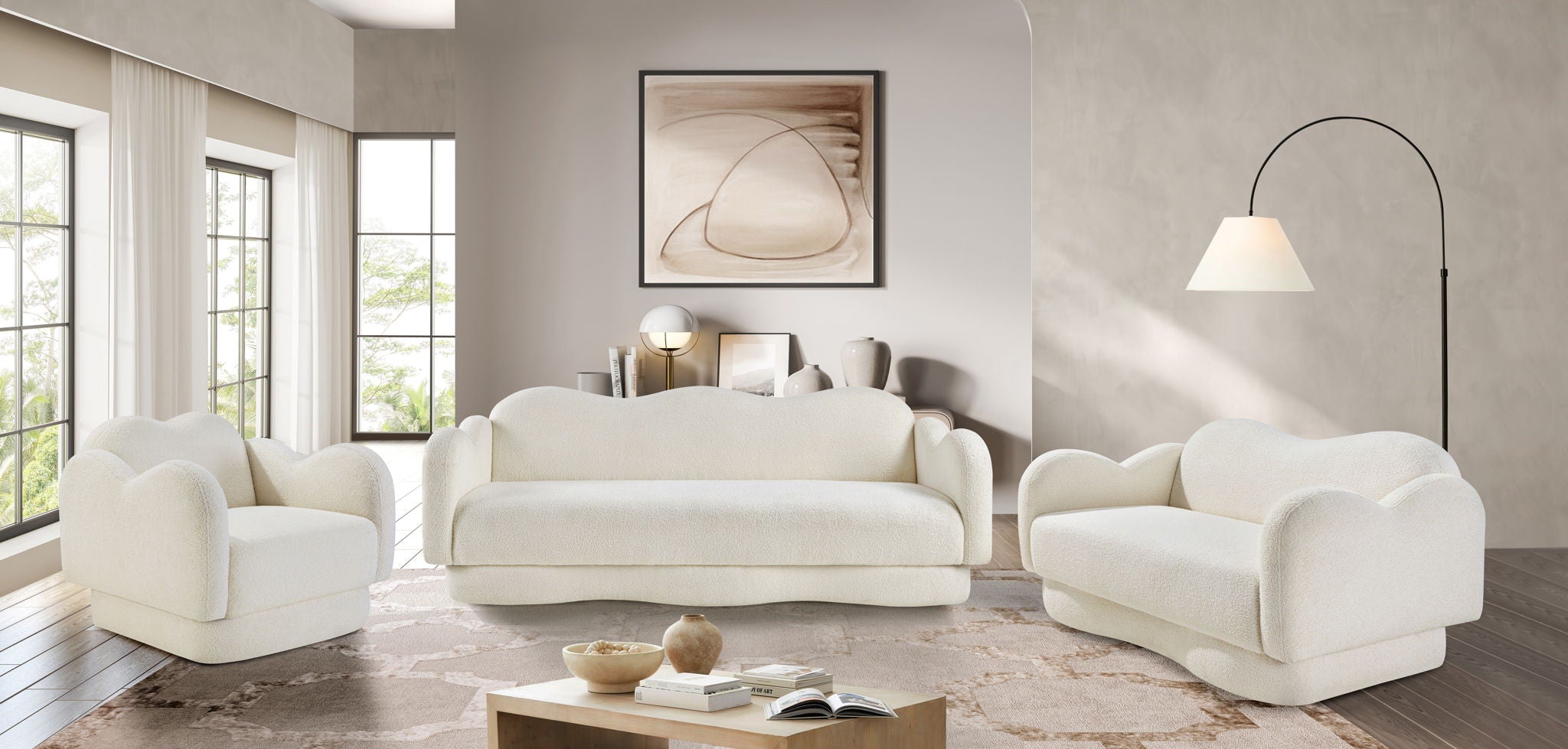 Bloom - Teddy Fabric Chair