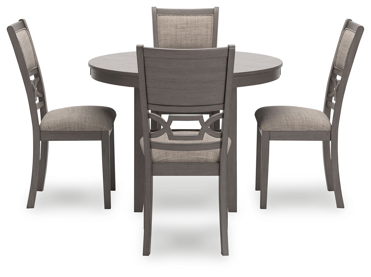 Wrenning - Dining Room Table Set (Set of 5) - Gray