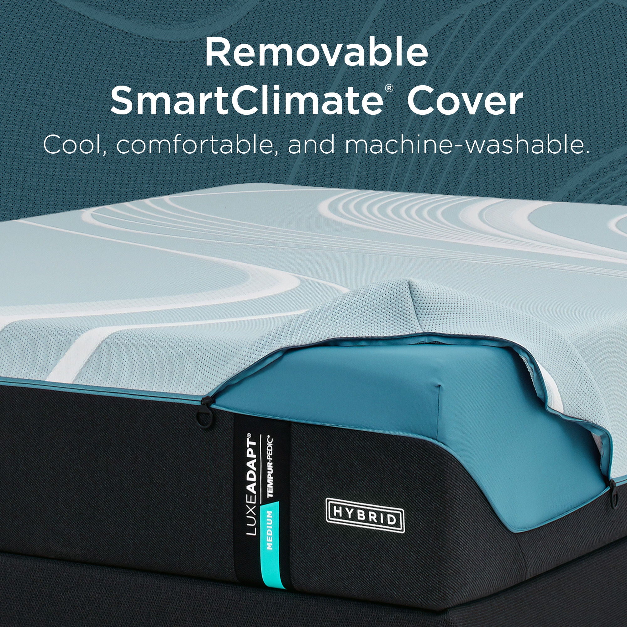 Tempur-Adapt - LuxeAdapt Medium Hybrid Mattress