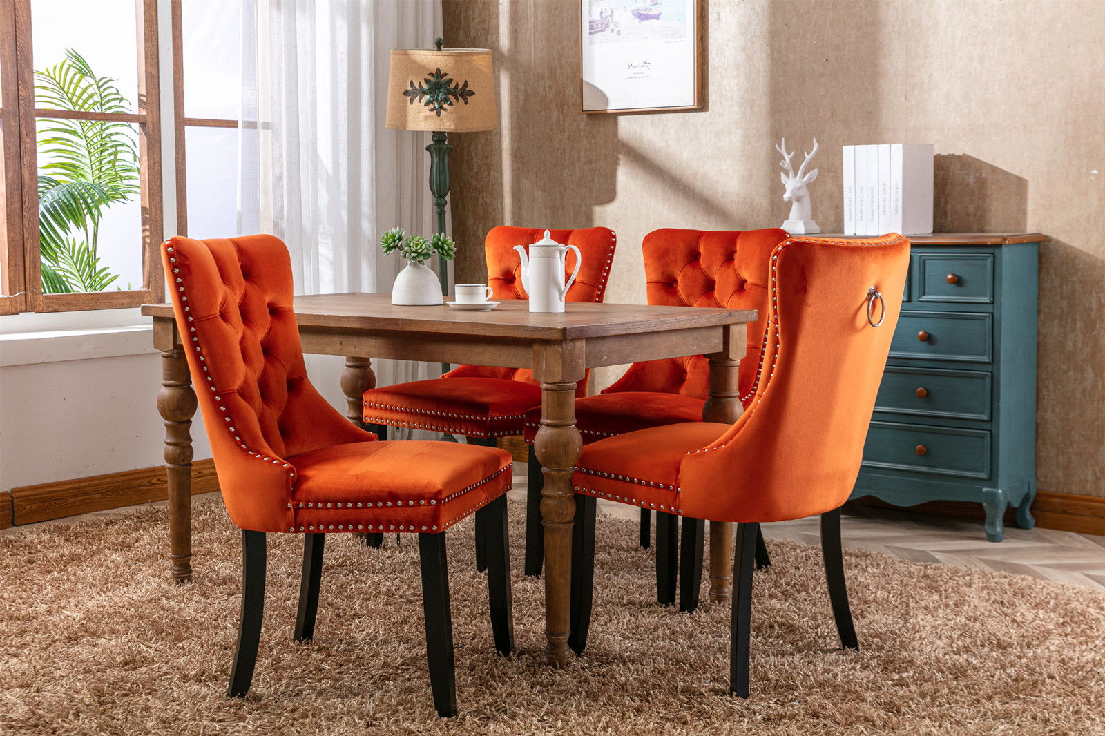 Nikki - High-End Tufted Dining Chair (Set of 2)