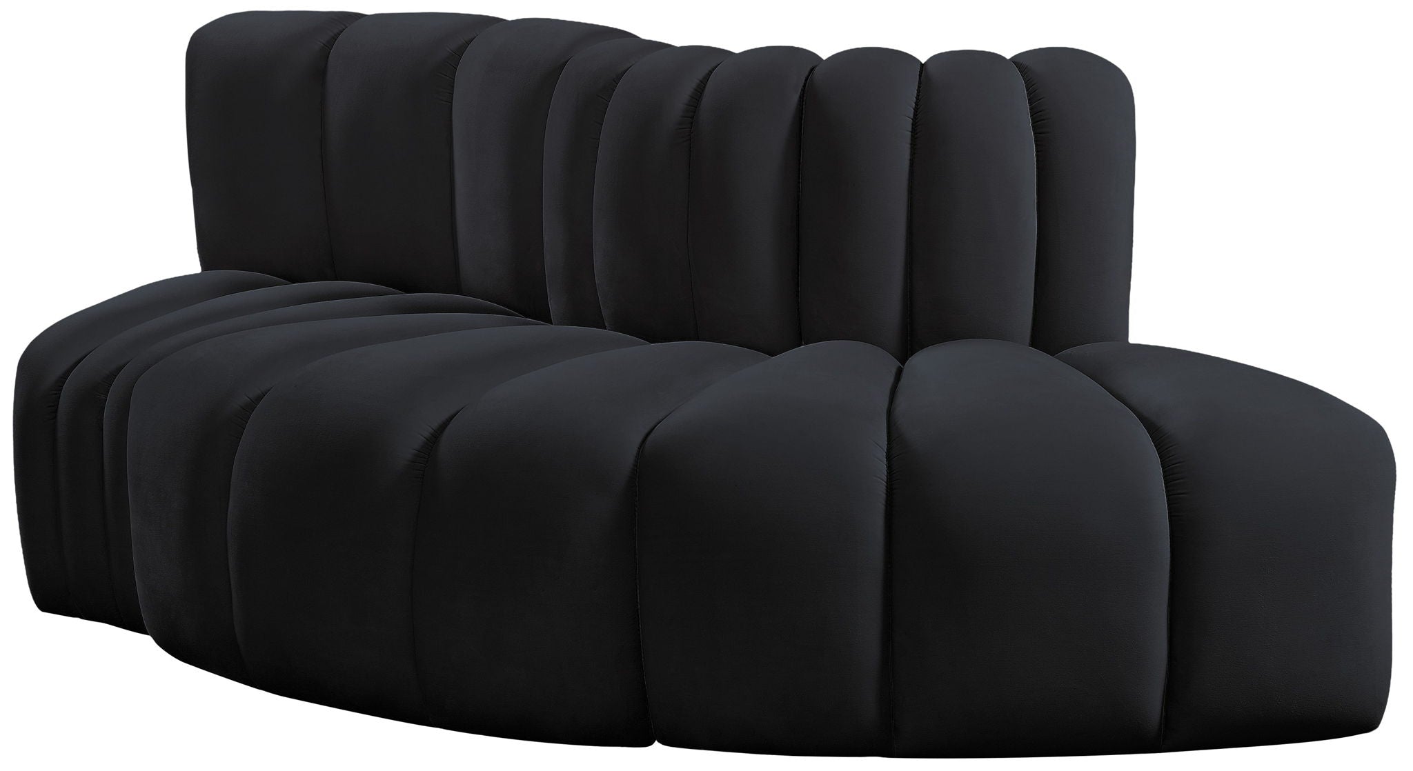 Arc - Velvet 3 Piece Modular Sofa