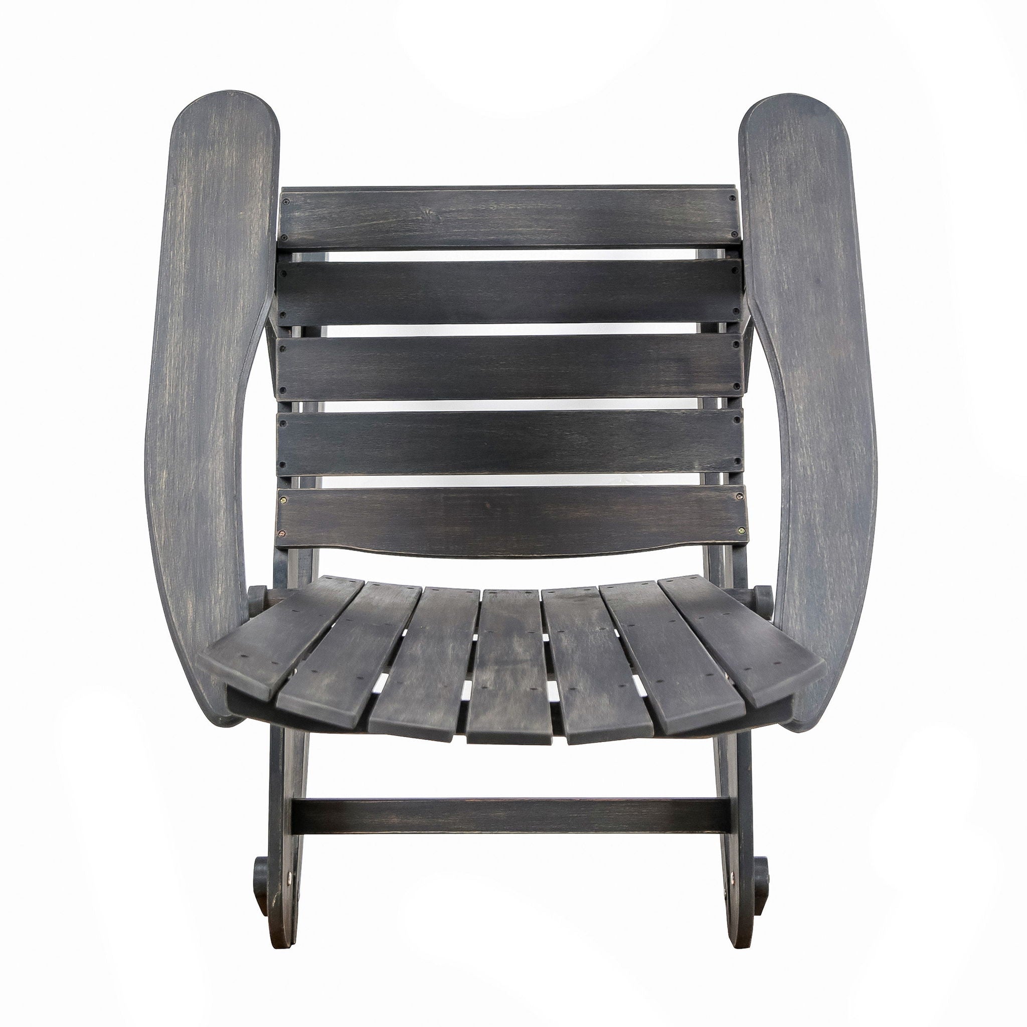 Outdoor Adirondack Rocking Chair With Hand Crafted Details