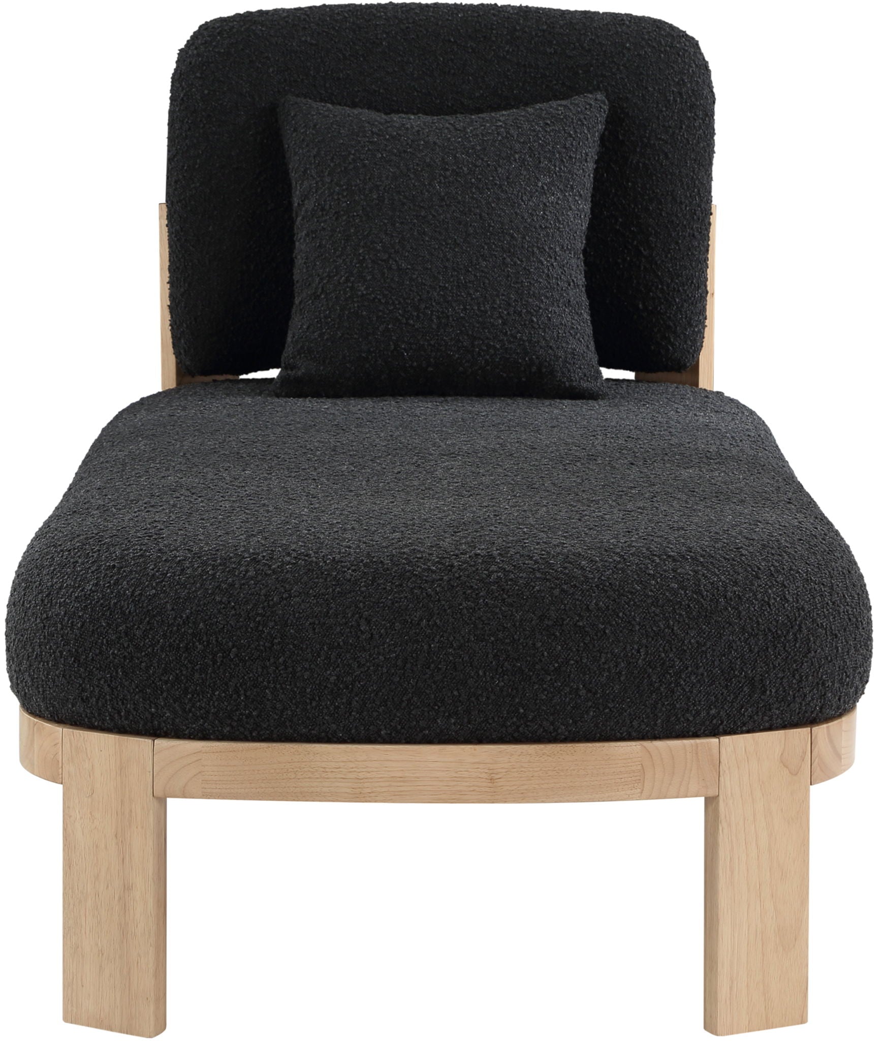 Maybourne - Chaise / Bench With Natural Frame