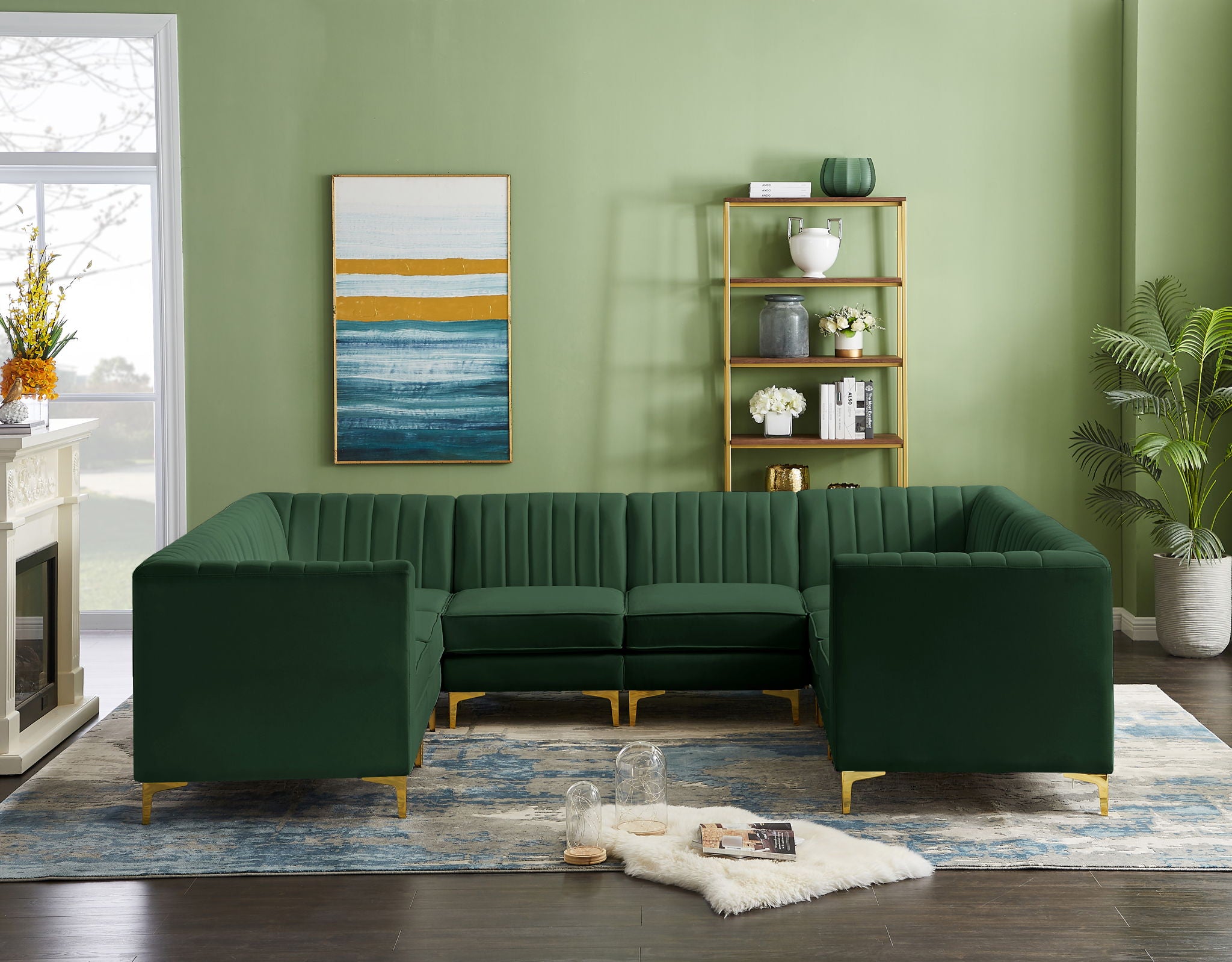 Alina - 8 Piece Modular Sectional