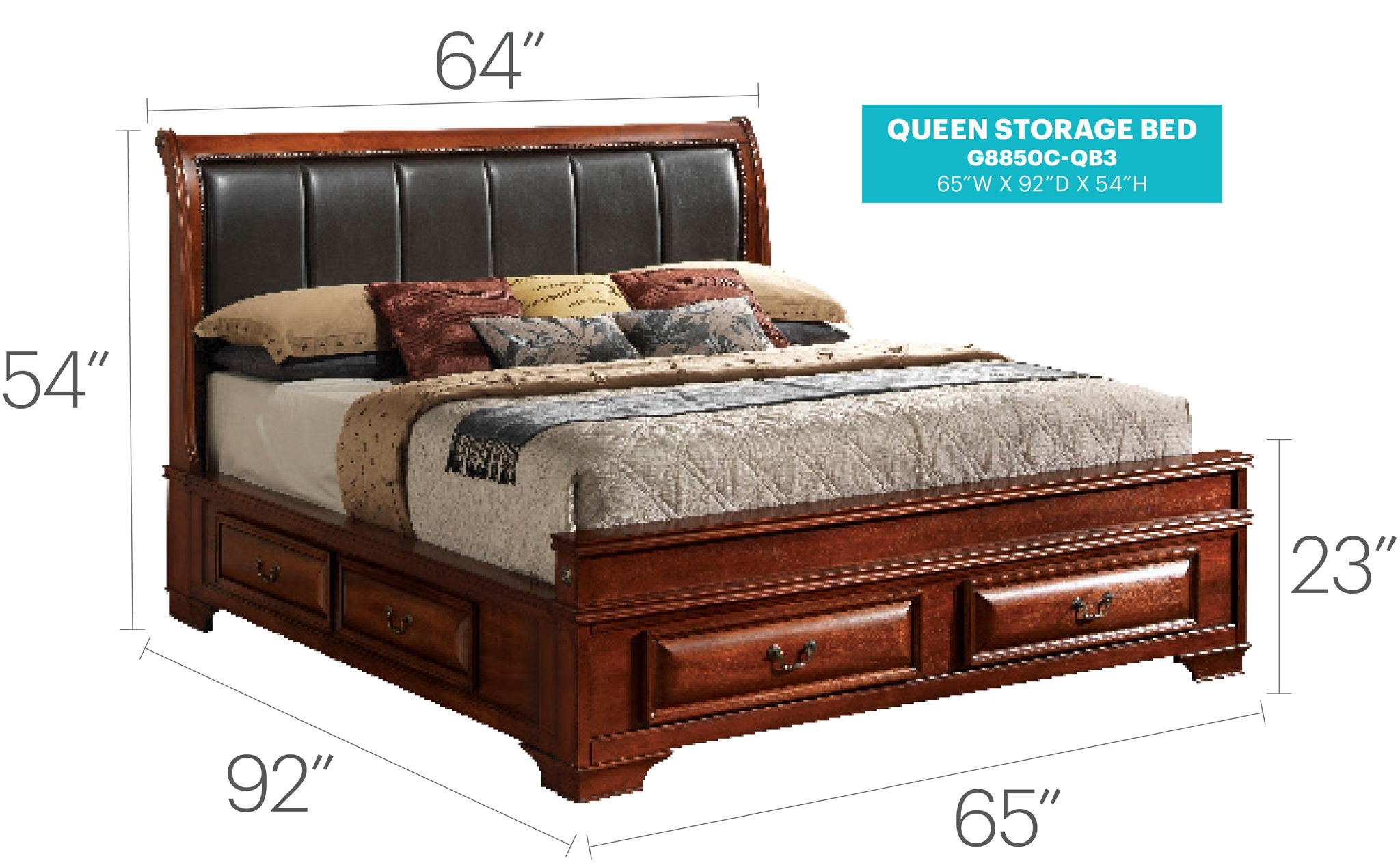 Lavita - Storage Bed