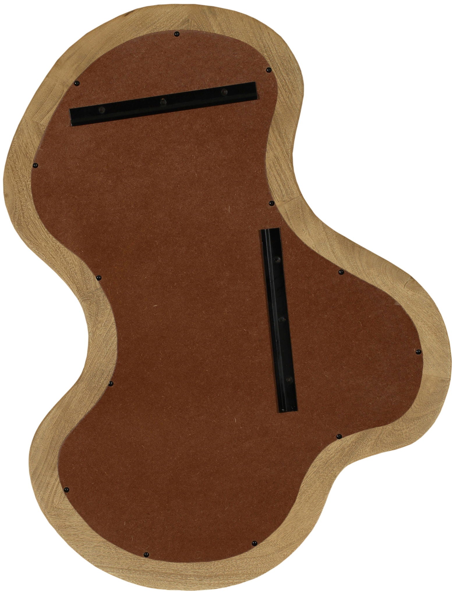 Oblique - Mirror - Wood