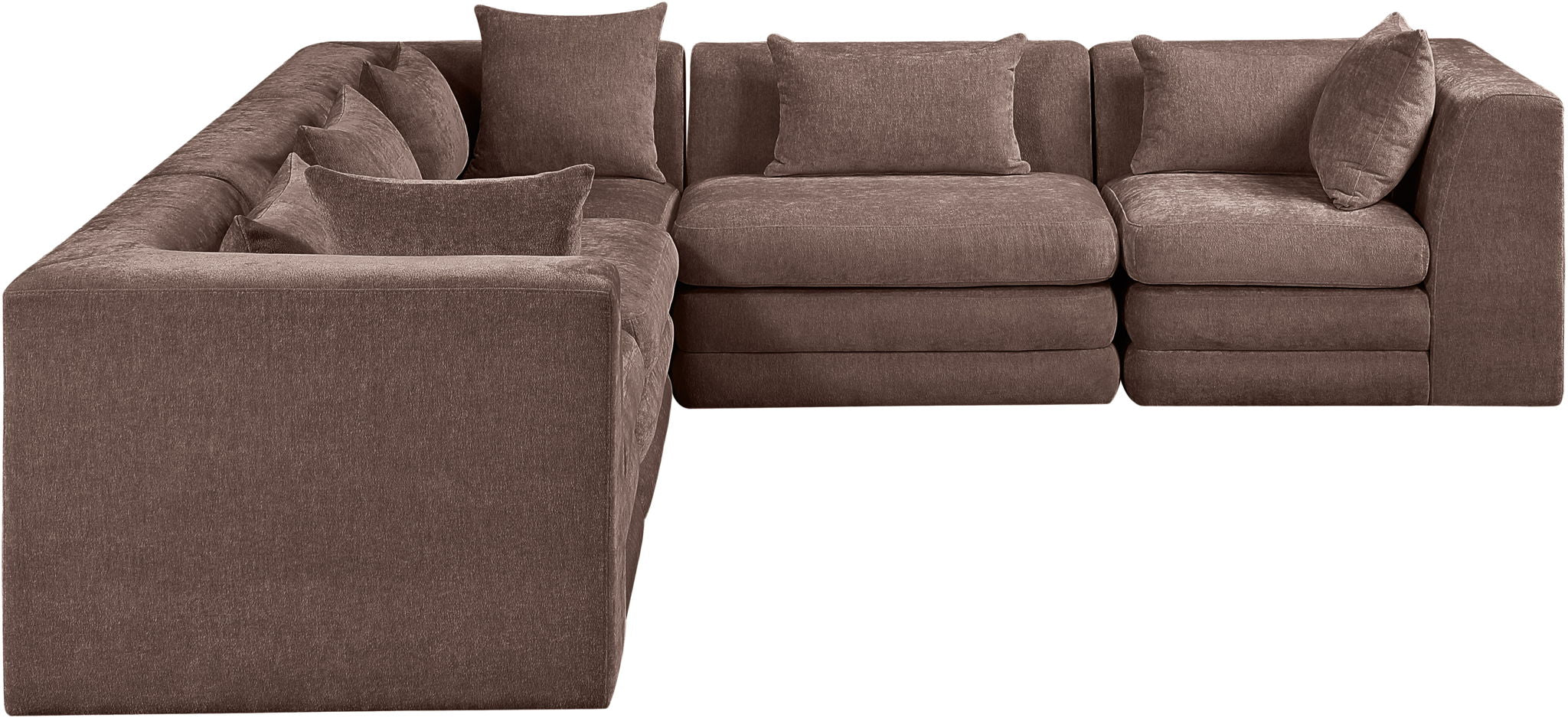 Stellar - 5 Piece Upholstered Modular Sectional