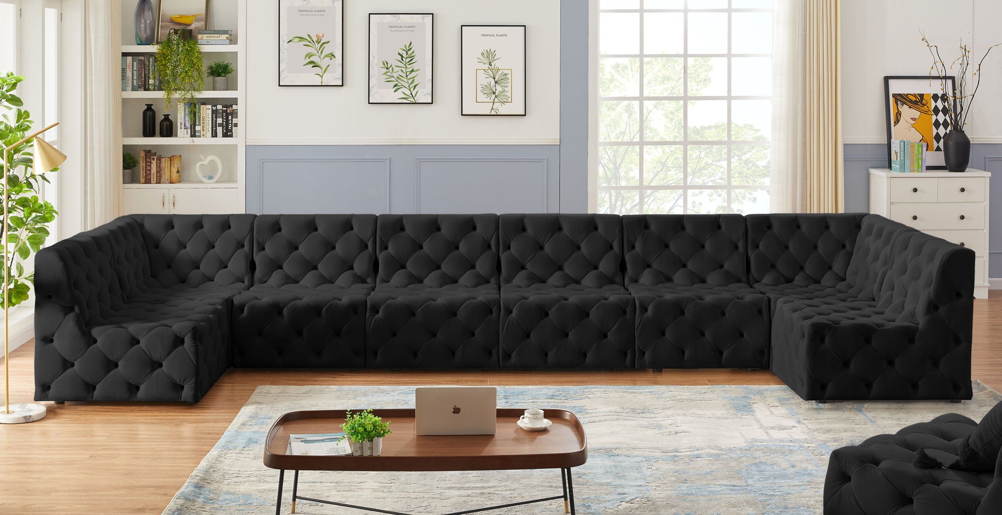 Tuft - 8 Piece Modular Sectional