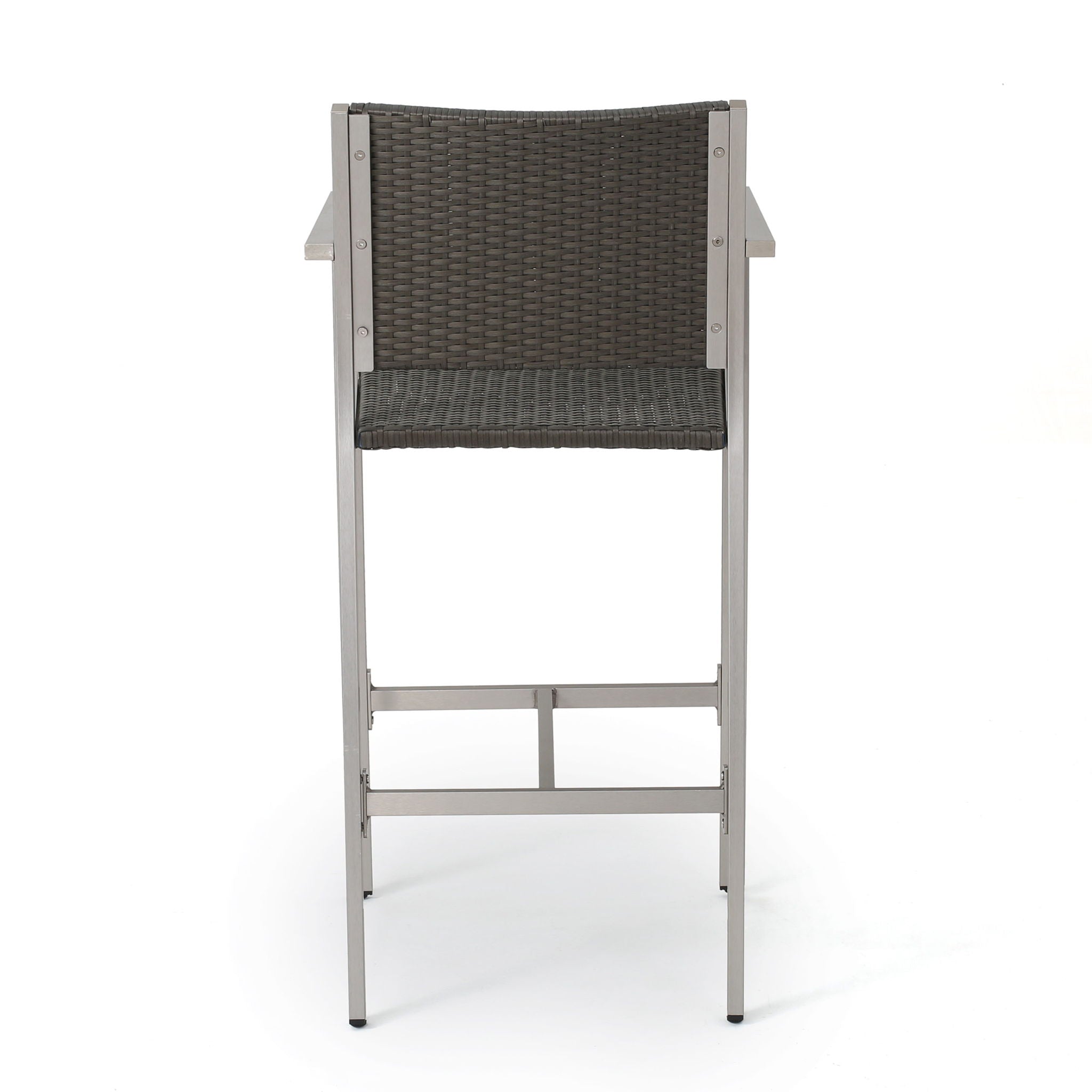 Outdoor Rust Proof Aluminum Barstools (Set of 2)