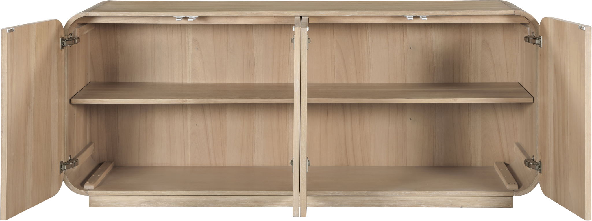 Windsor - 72" Rubberwood Sideboard / Buffet - Natural