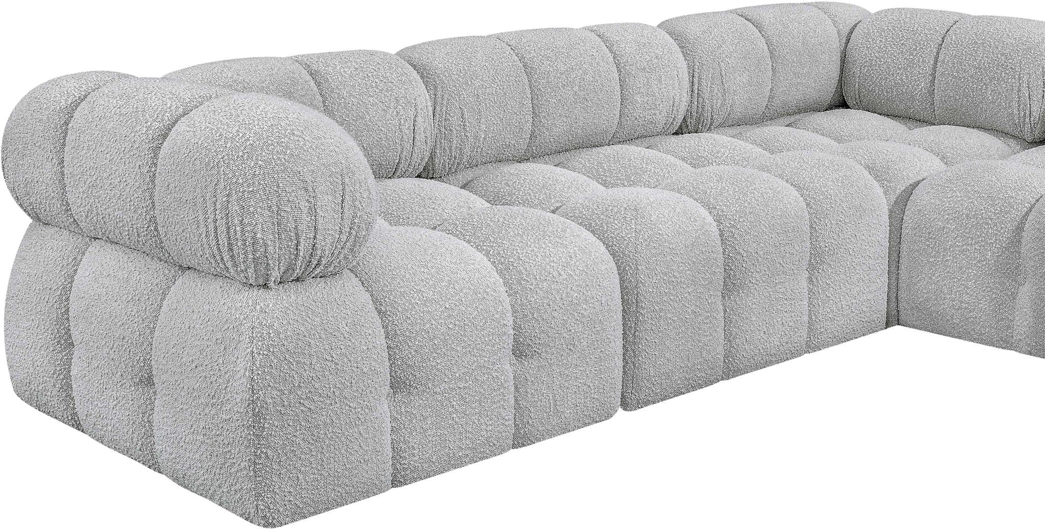 Ames - 4 Piece Fabric Modular Sectional