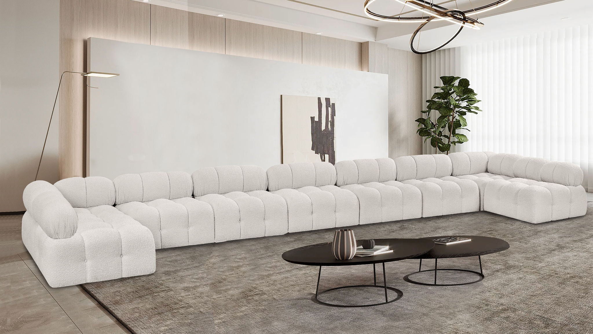 Ames - 9 Piece Modular Sectional