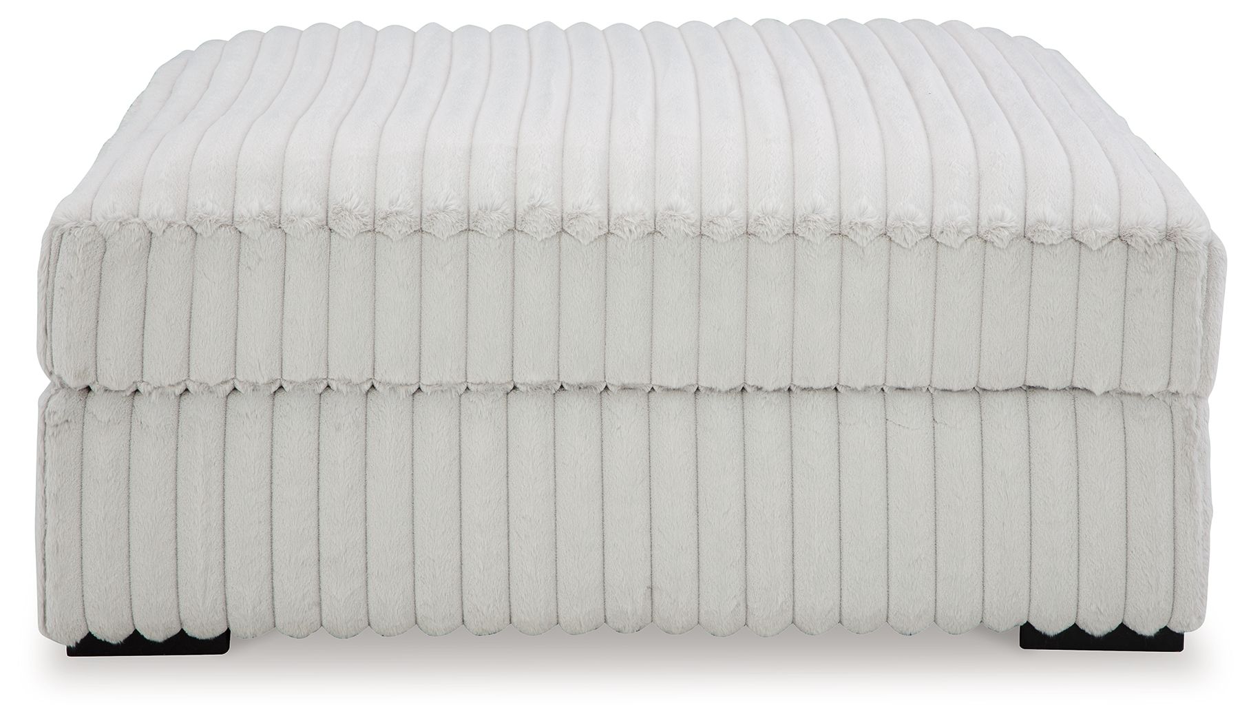 Stupendous - Oversized Accent Ottoman - Alloy