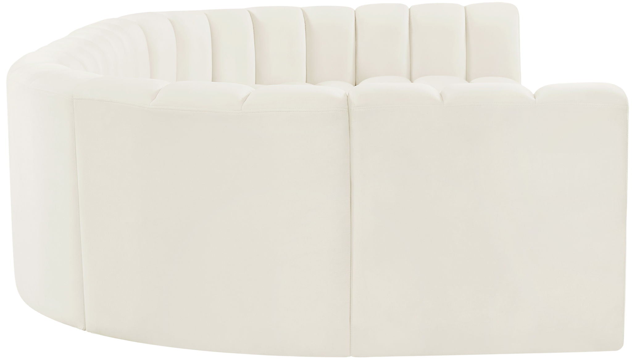Arc - Velvet Modular U-Shaped Sectional