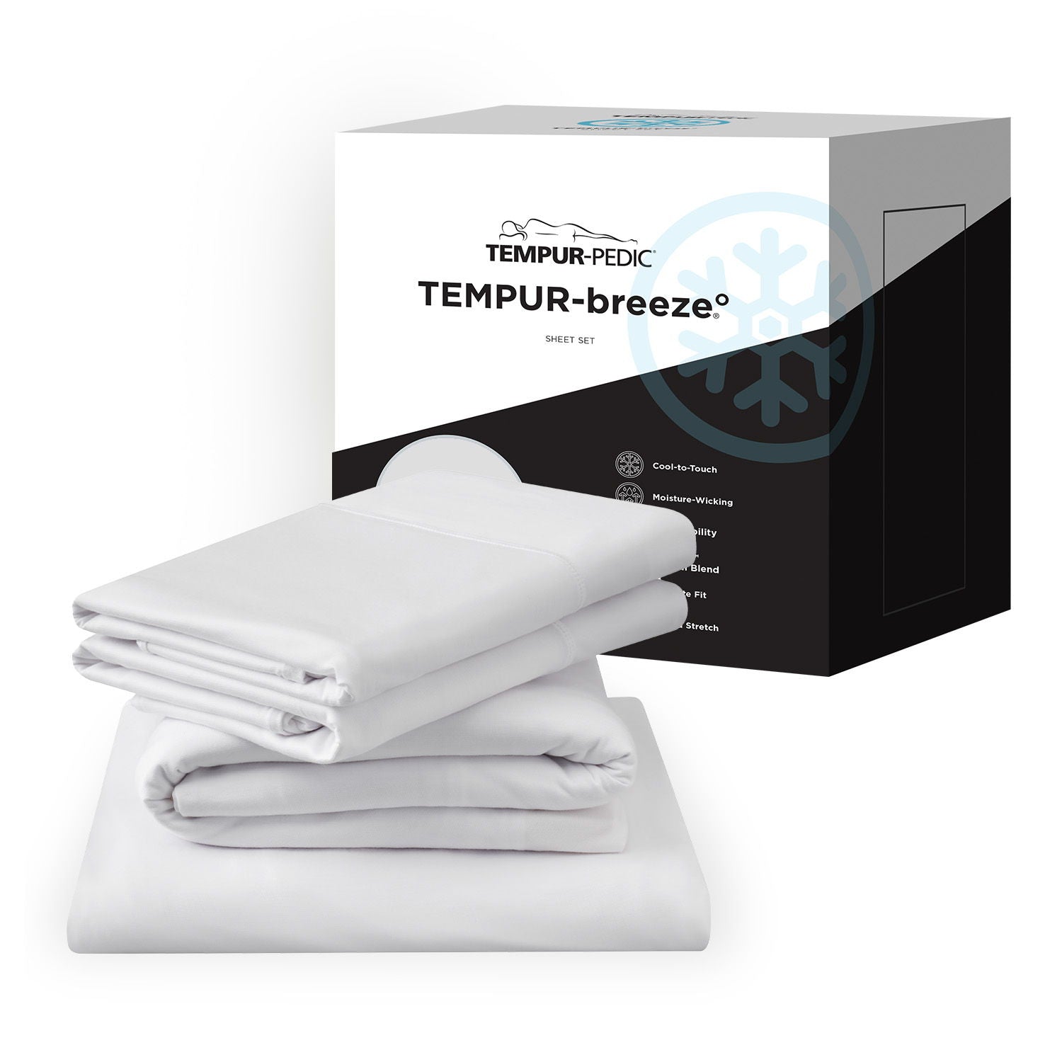 Linens - Breeze Cooling Sheet Set - Split Head King