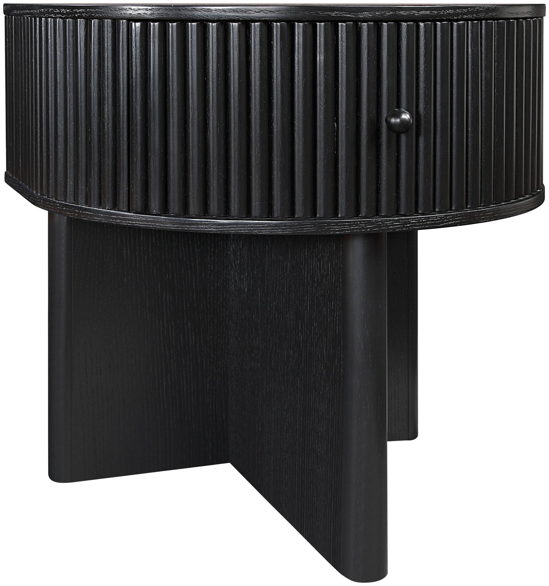 Cortland - Acacia Veneer And Solid Wood Night Stand