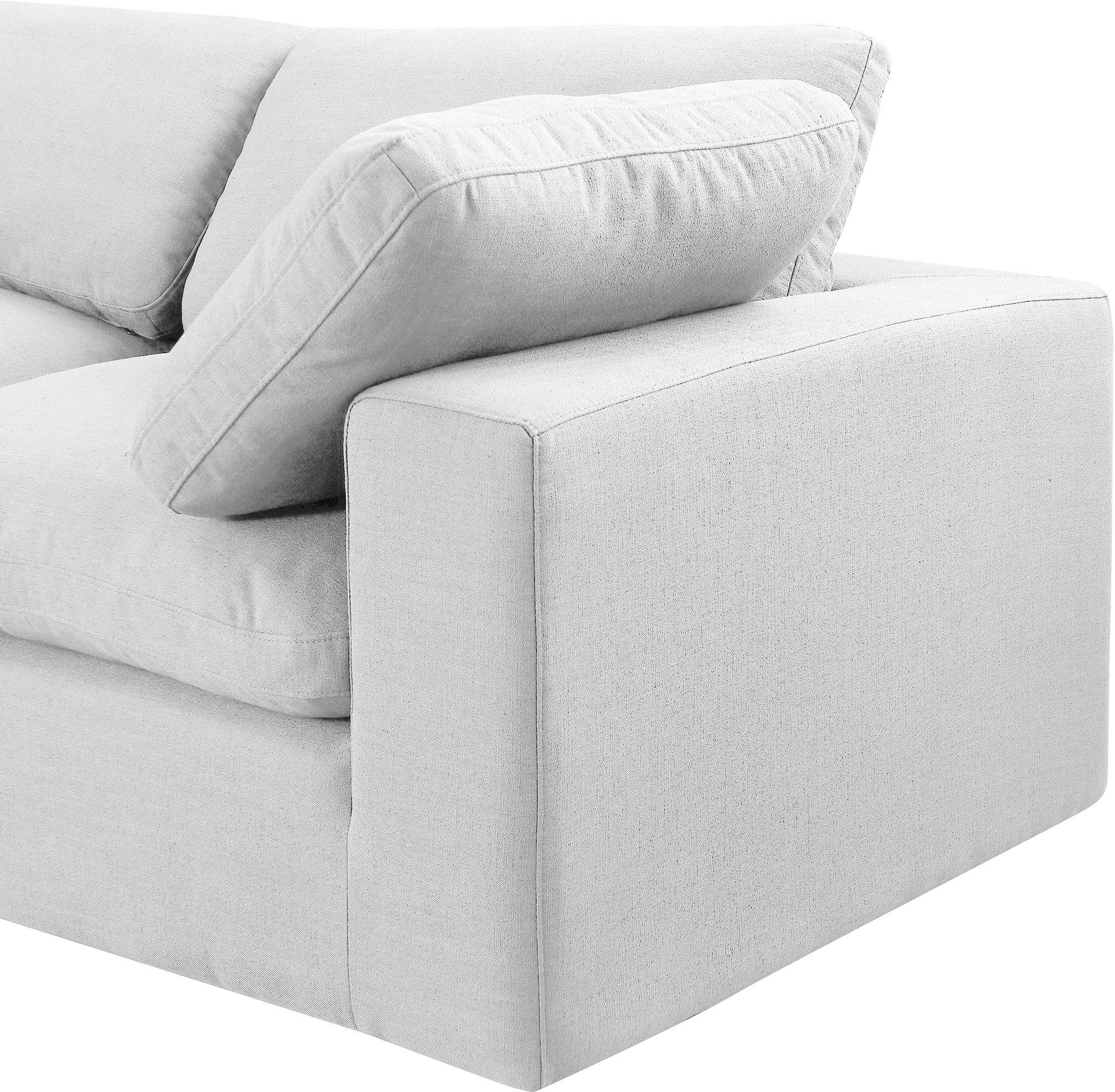 Comfy - 5 Piece Linen Modular Corner Sectional