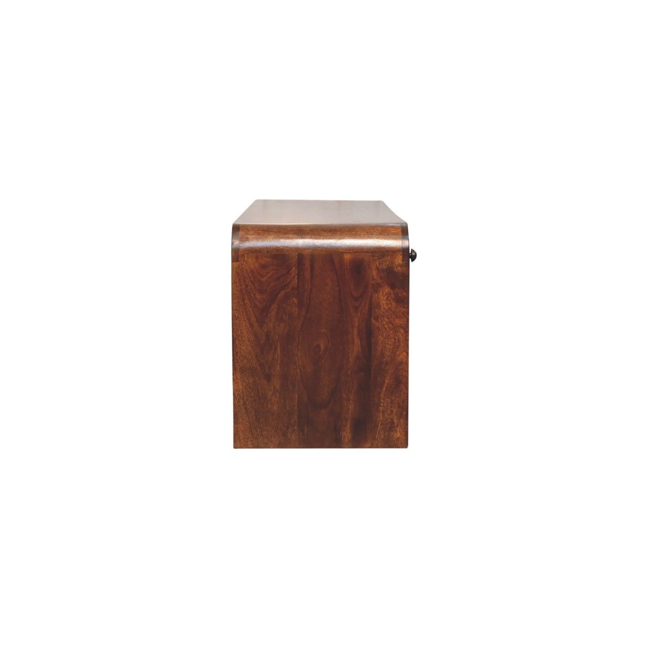 Aspen - Slim Media Unit - Dark Brown