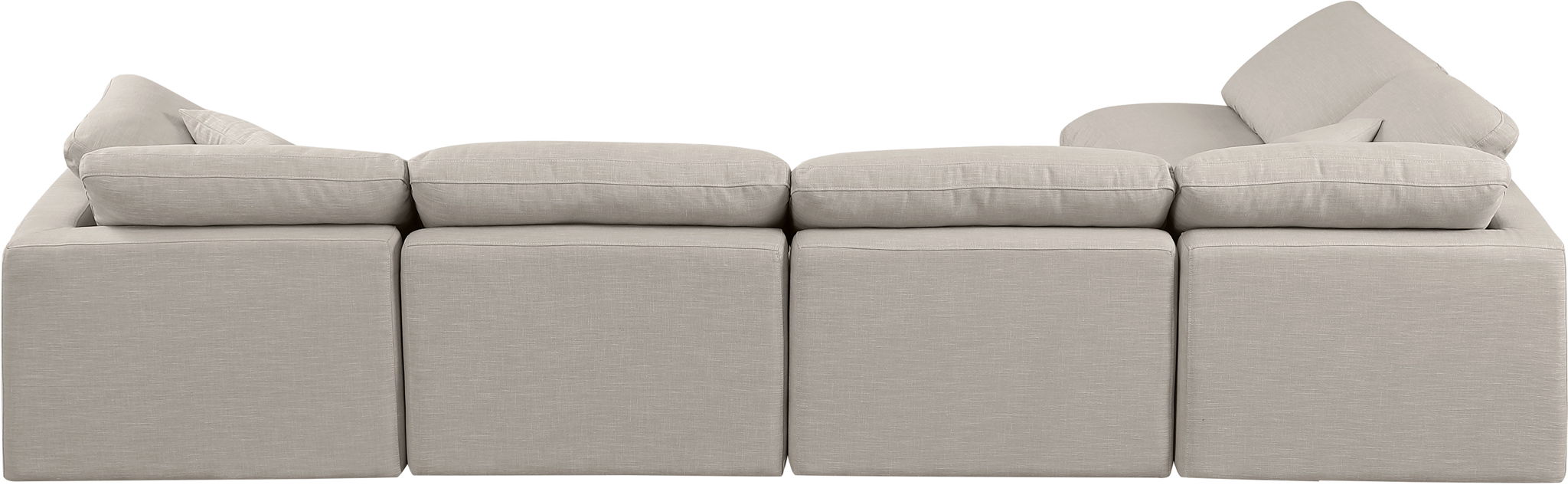 Indulge - Linen 5 Piece Modular Sectional